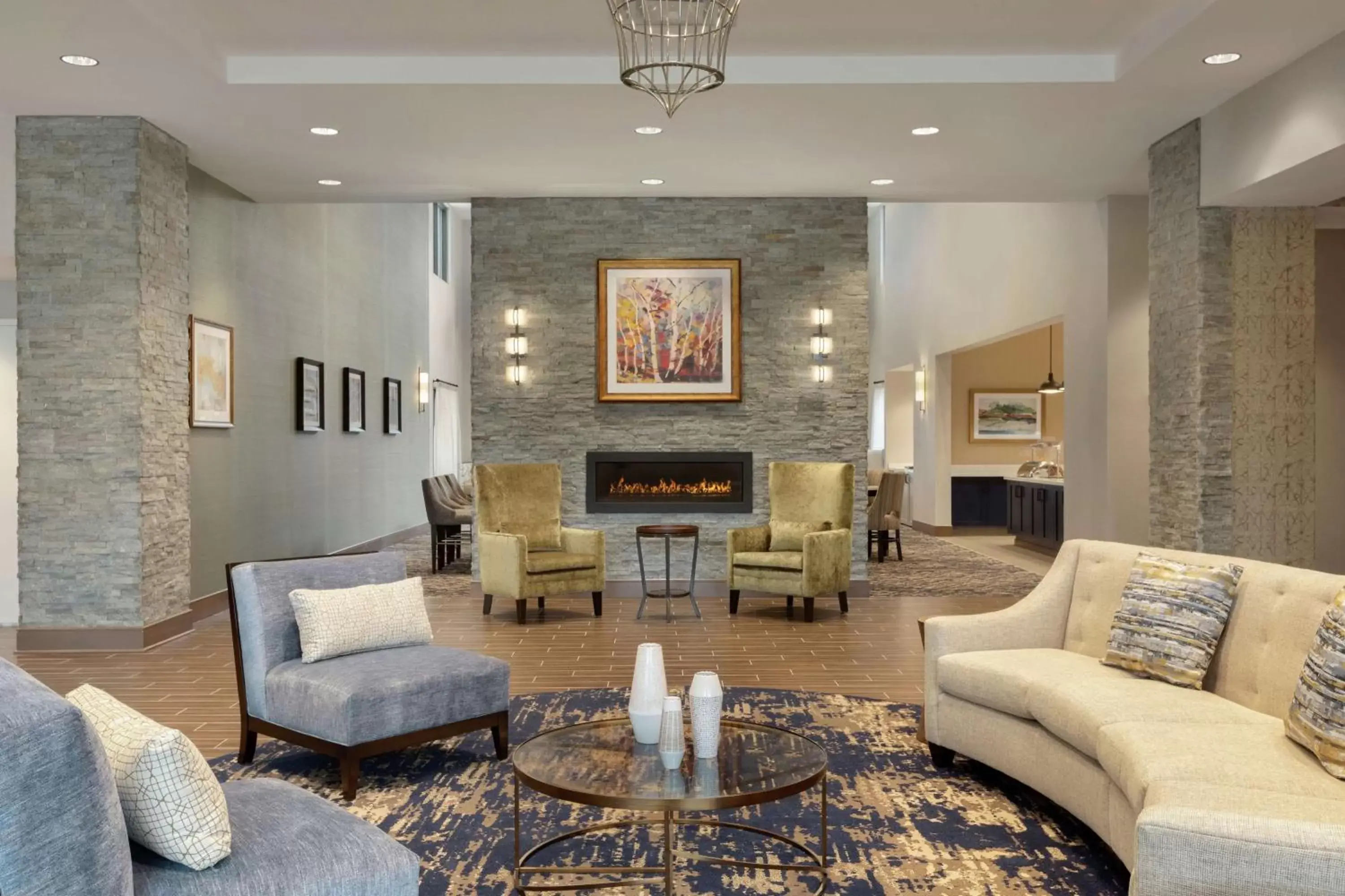 Lobby or reception in Homewood Suites by Hilton Albany Crossgates Mall Lobby or reception in Homewood Suites by Hilton Albany Crossgates Mall