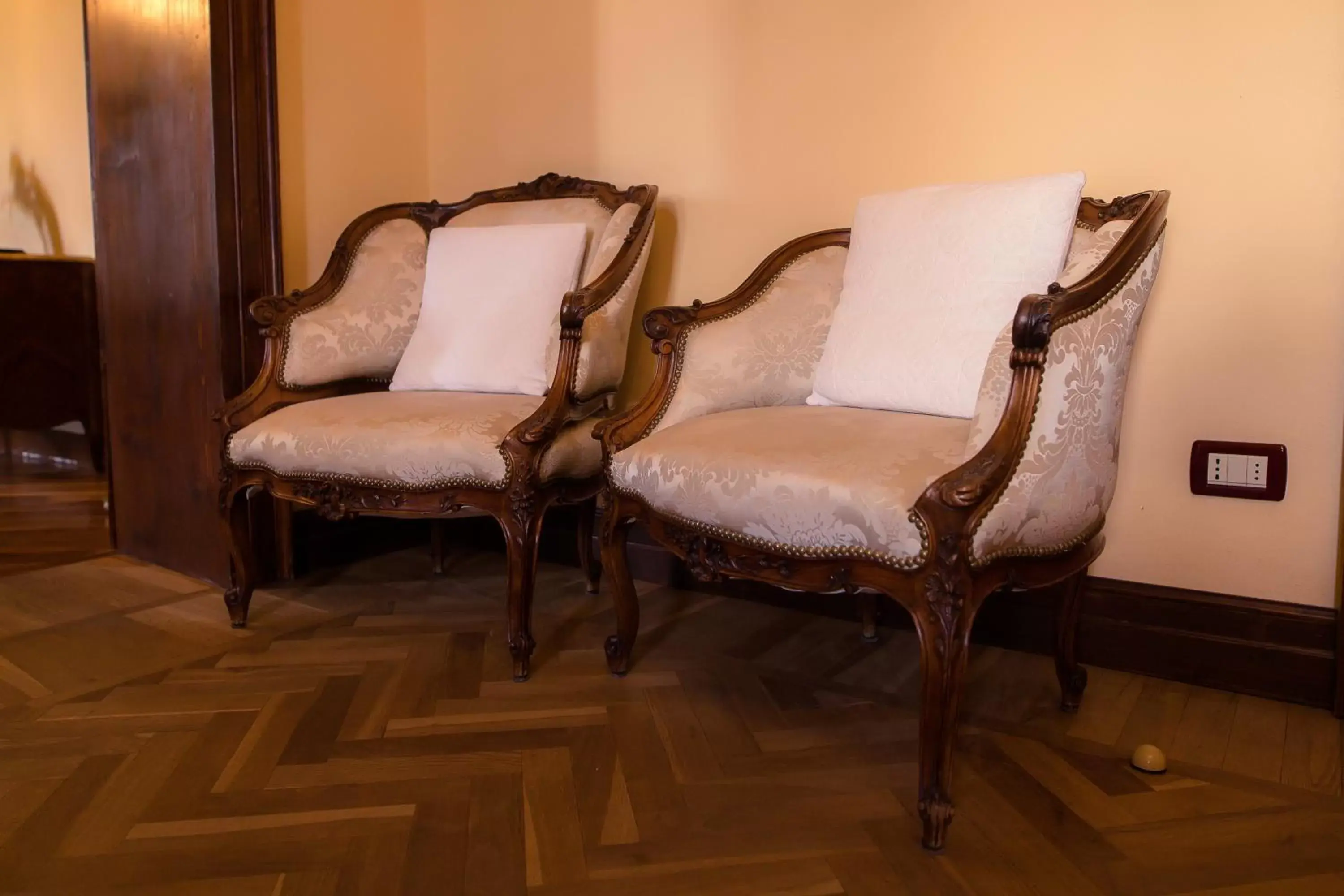 Decorative detail, Seating Area in B&B Villa Nichesola