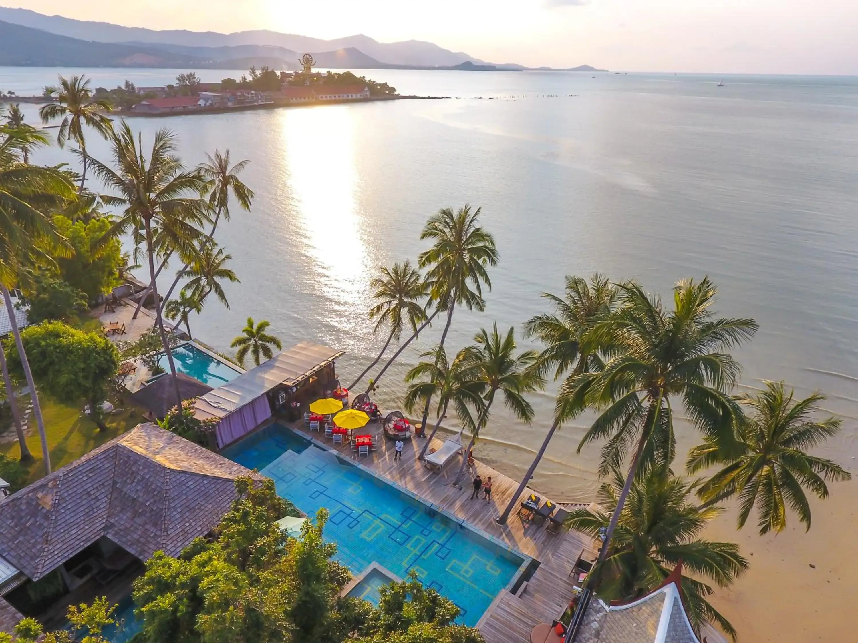 Beach, Pool View in Tango Luxe Beach Villa, Koh Samui - SHA Extra Plus