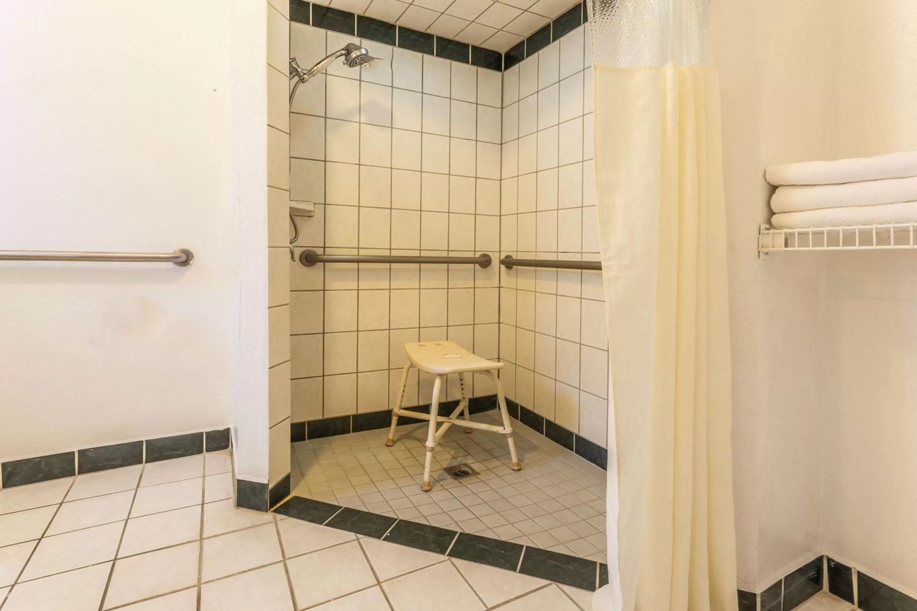 Bathroom in Travel Lodge by Wyndham Merced Yosemite