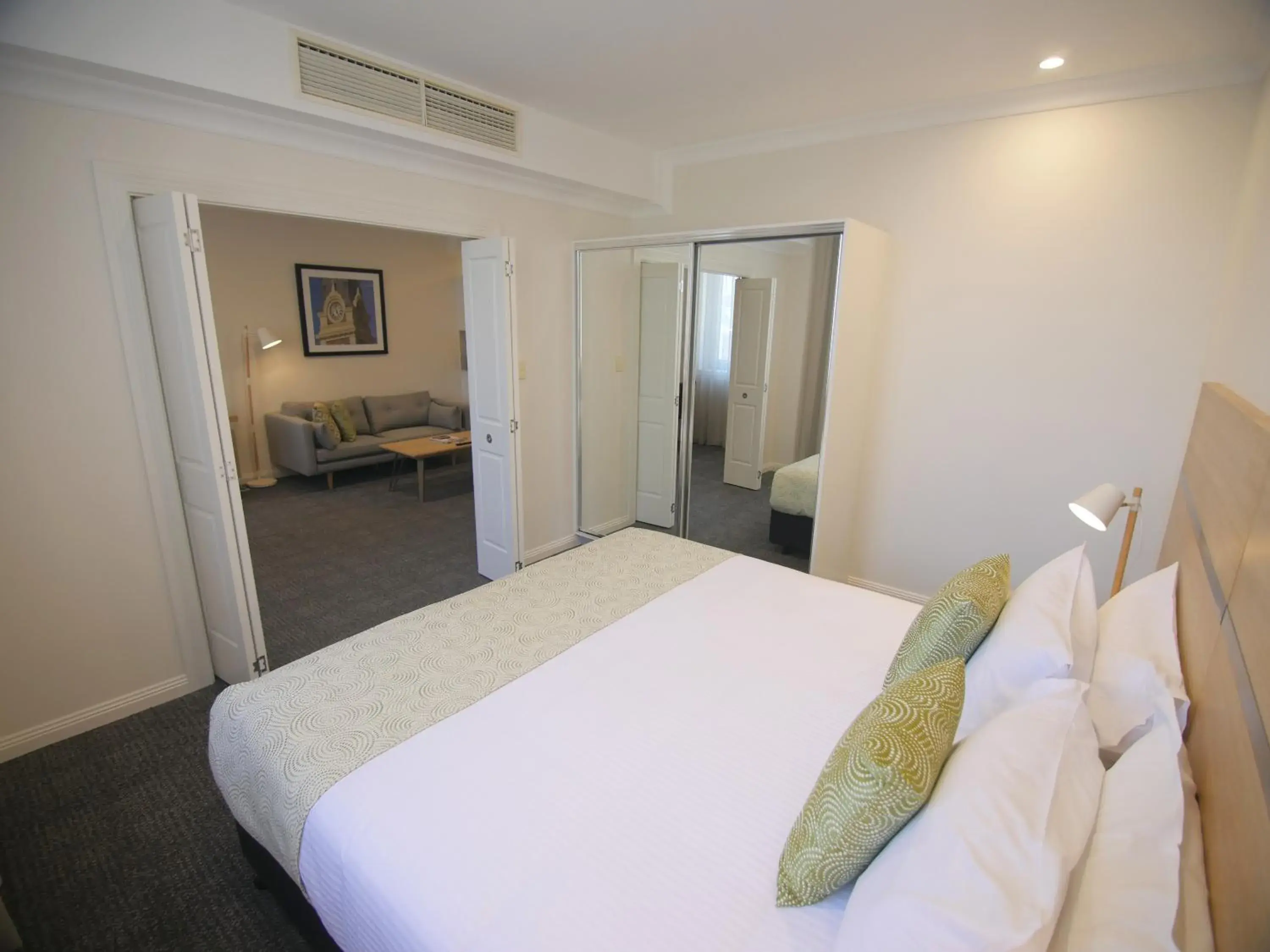 Bed in Quality Apartments Adelaide Central