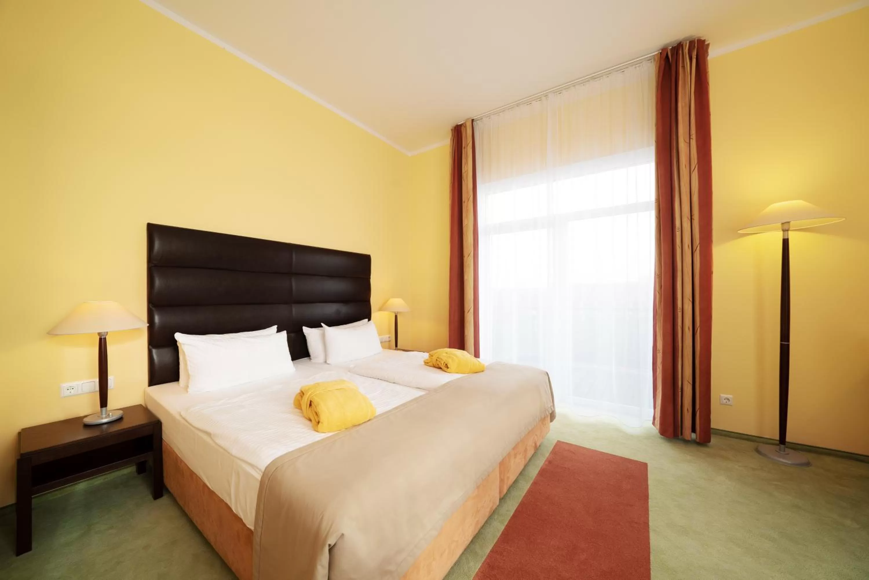 Bed in Resort Mark Brandenburg & Fontane Therme