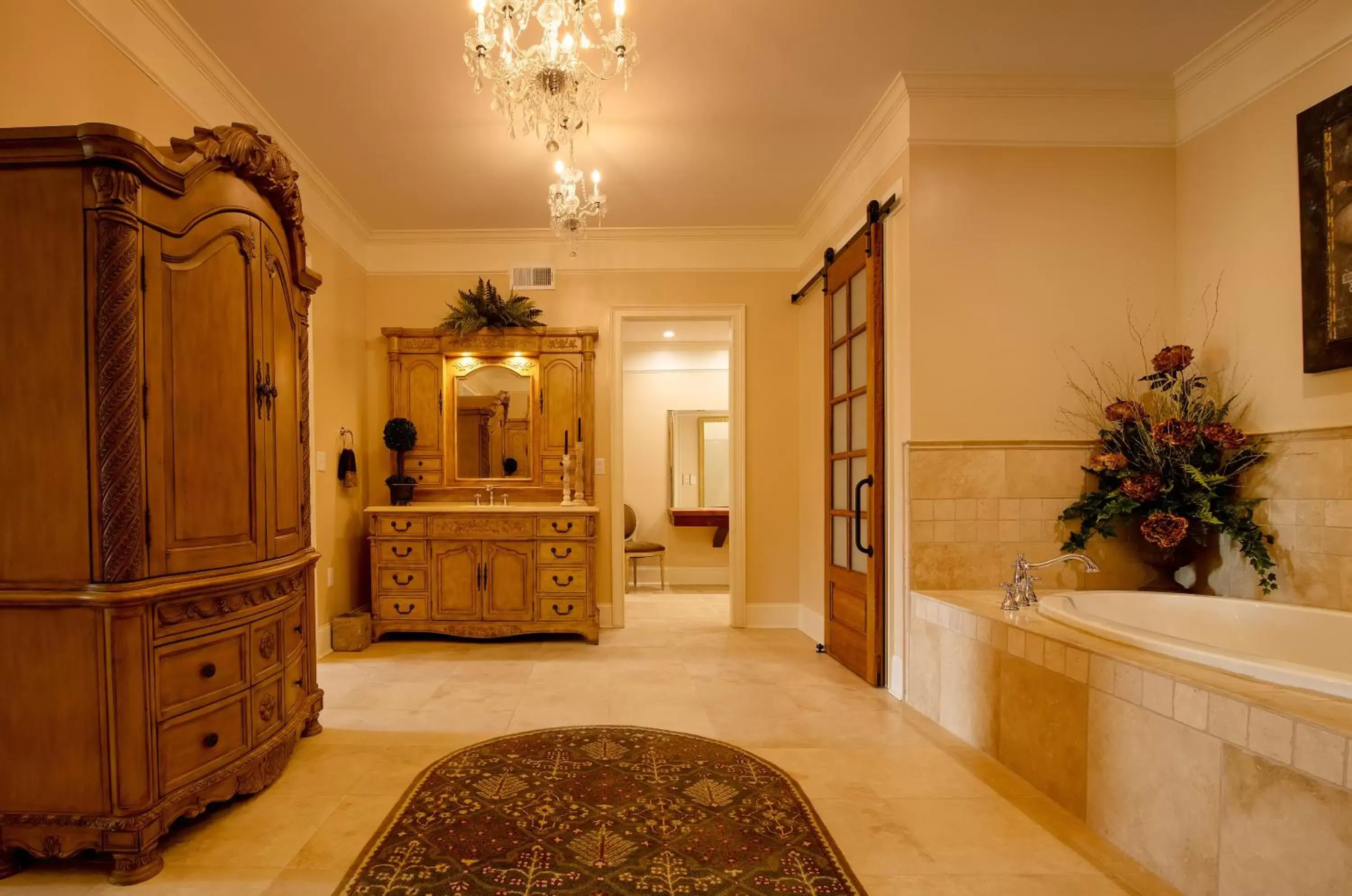 Bathroom in Belle Air Mansion and Inn