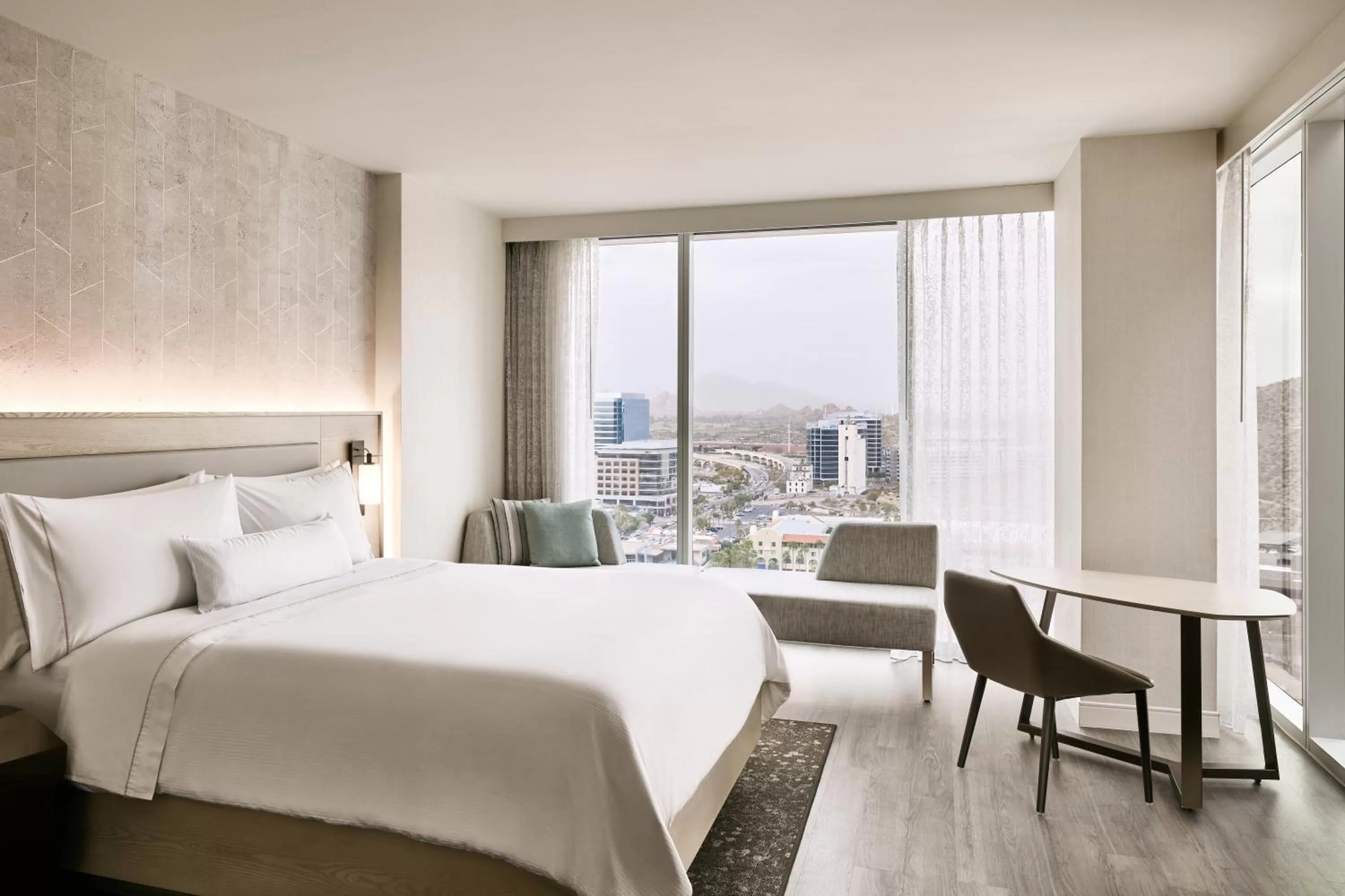 Bed in The Westin Tempe