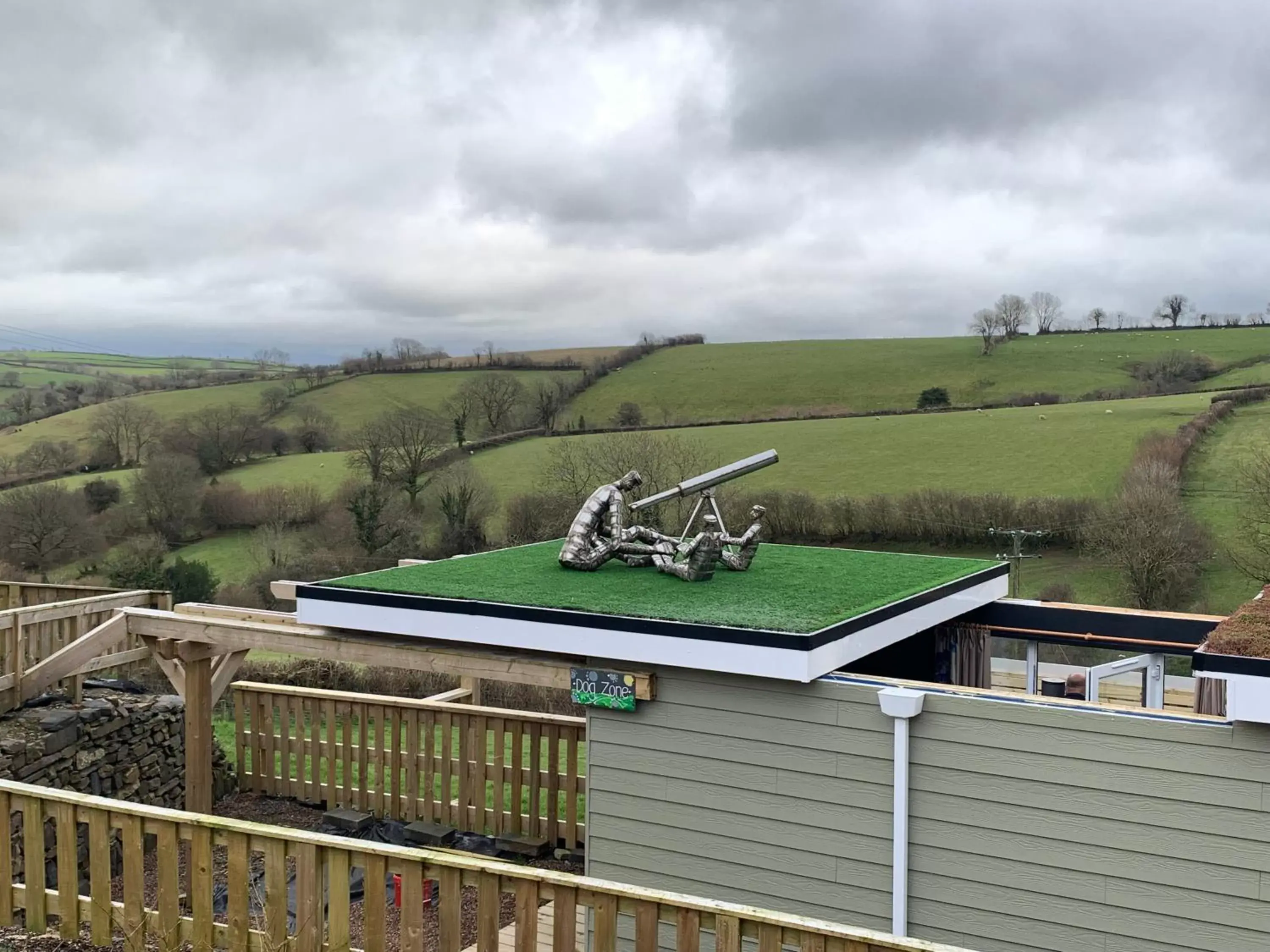 Natural landscape in The Poltimore Inn