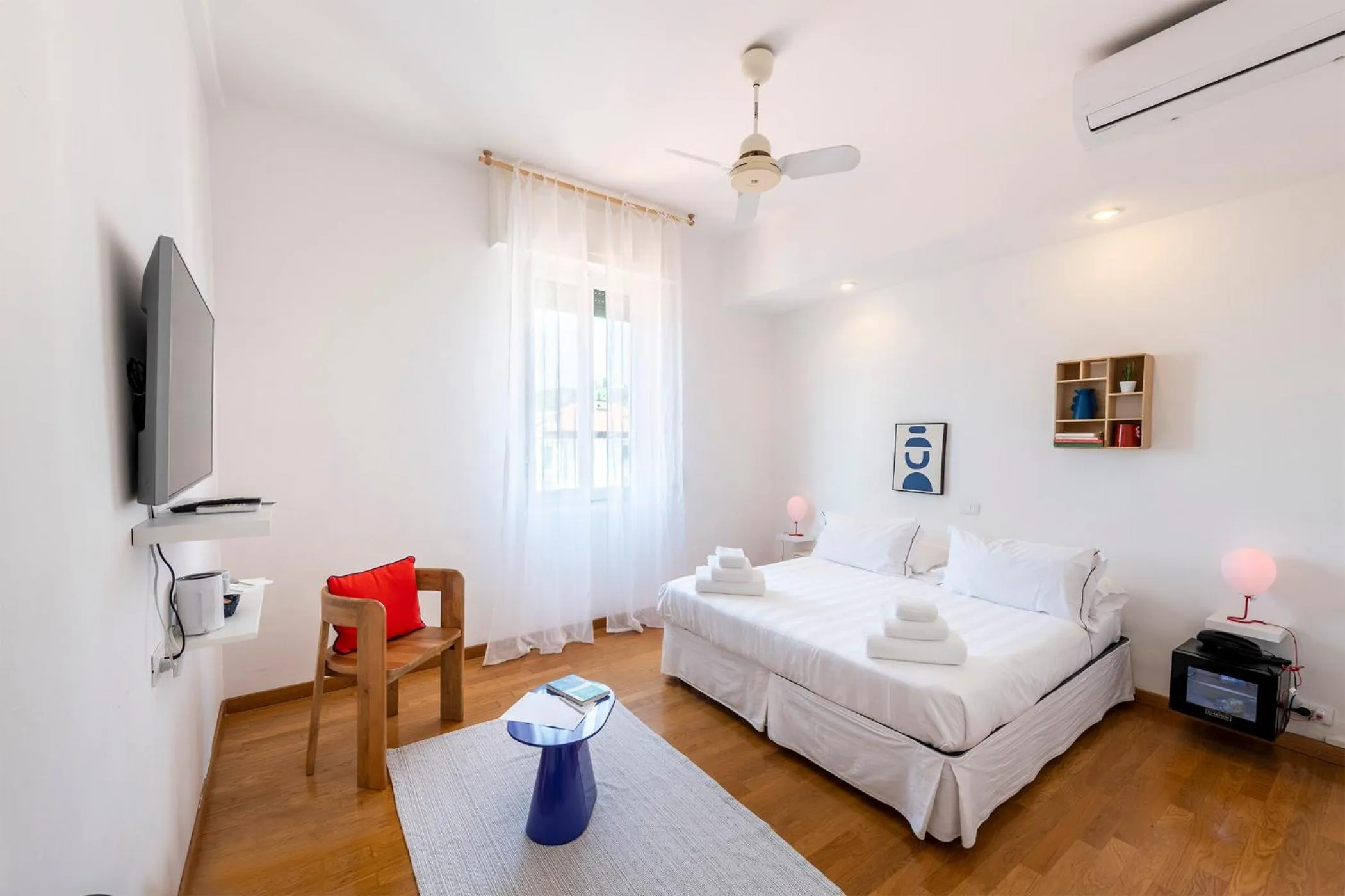 Bed in Hotel San Michele