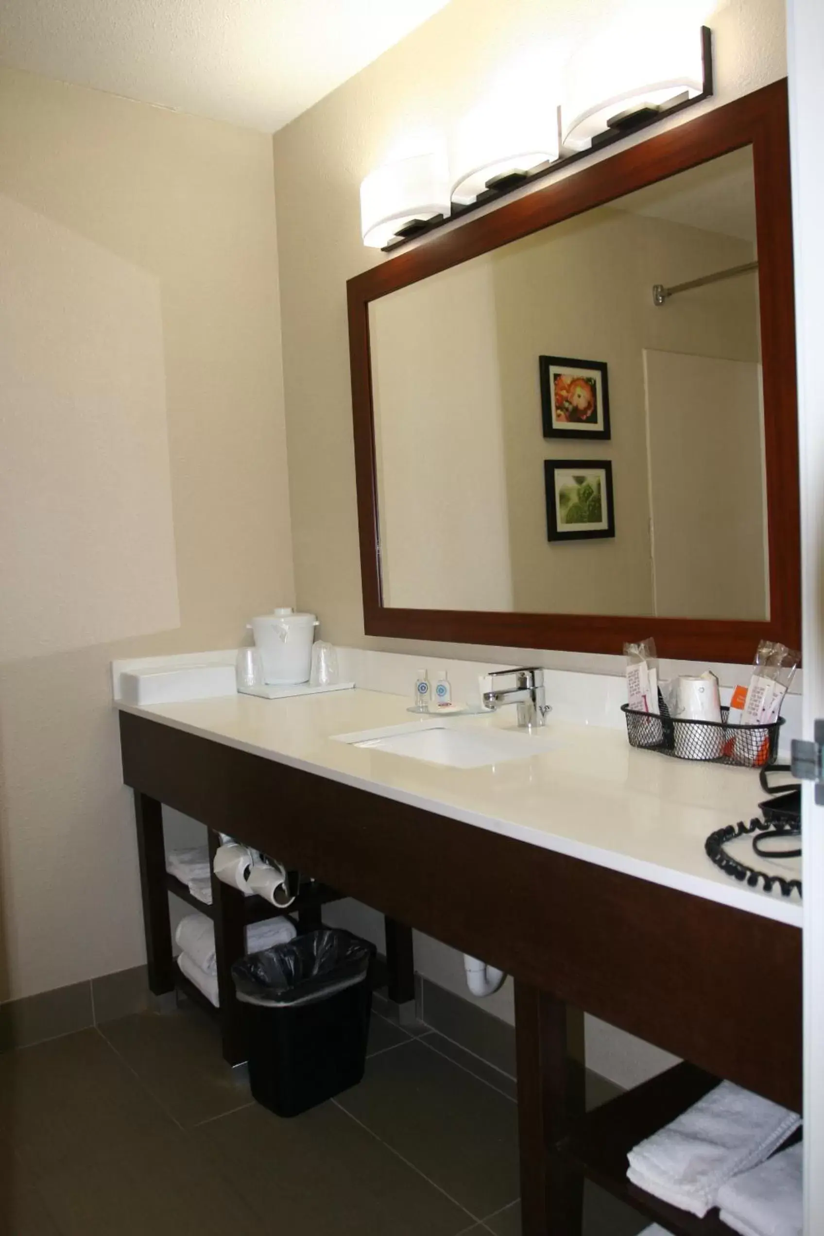 Bathroom in Comfort Inn Wichita Falls near University