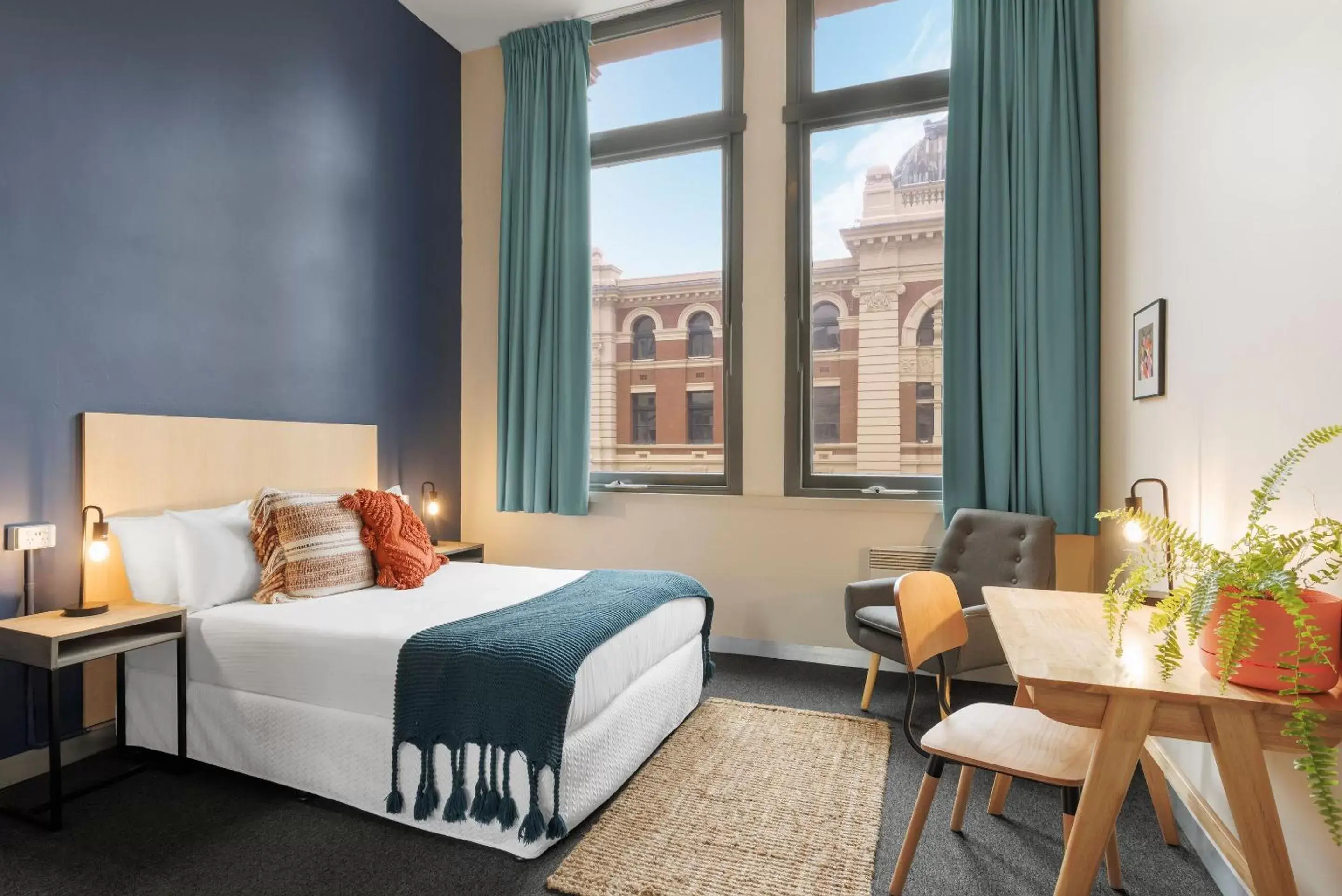Bedroom in Selina Central Melbourne