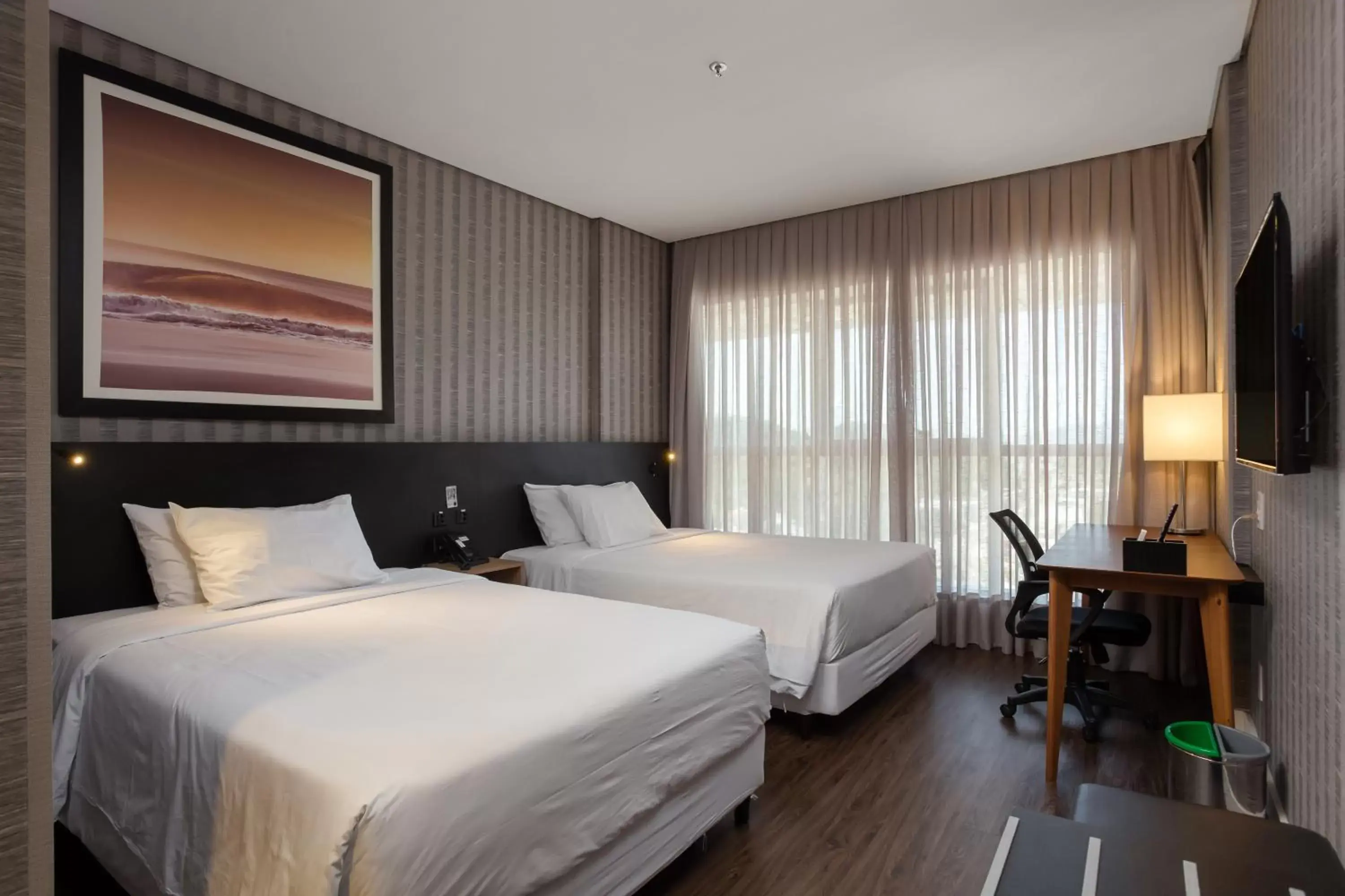 Bed in Hilton Garden Inn Praia Brava Bed in Hilton Garden Inn Praia Brava