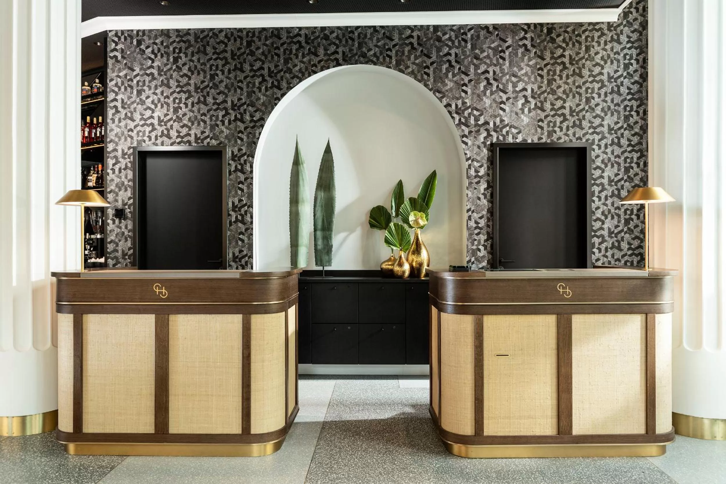 Lobby or reception in Hotel Schillerhof, Weimar