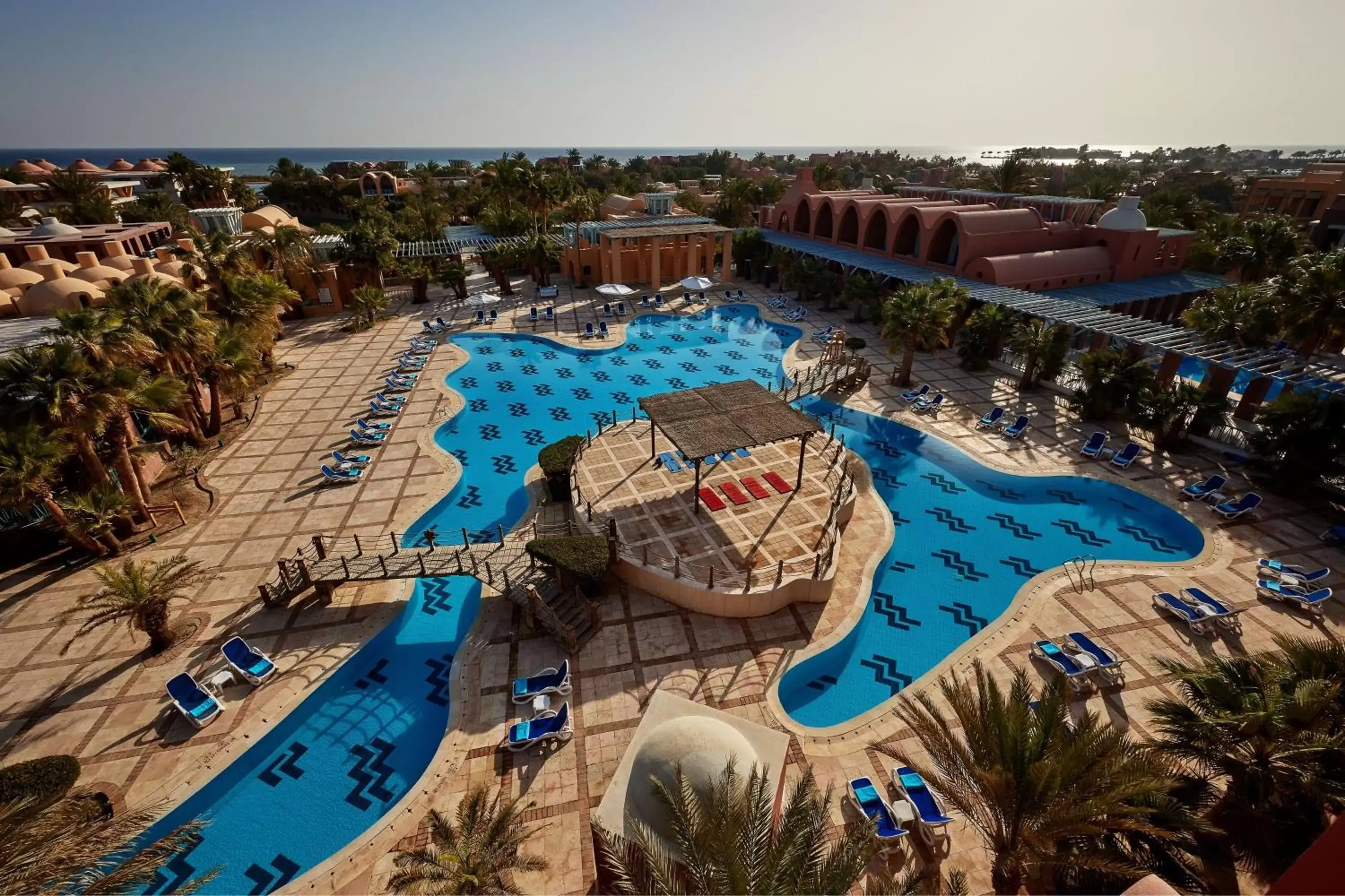 Swimming pool, Pool View in Sheraton Miramar Resort El Gouna