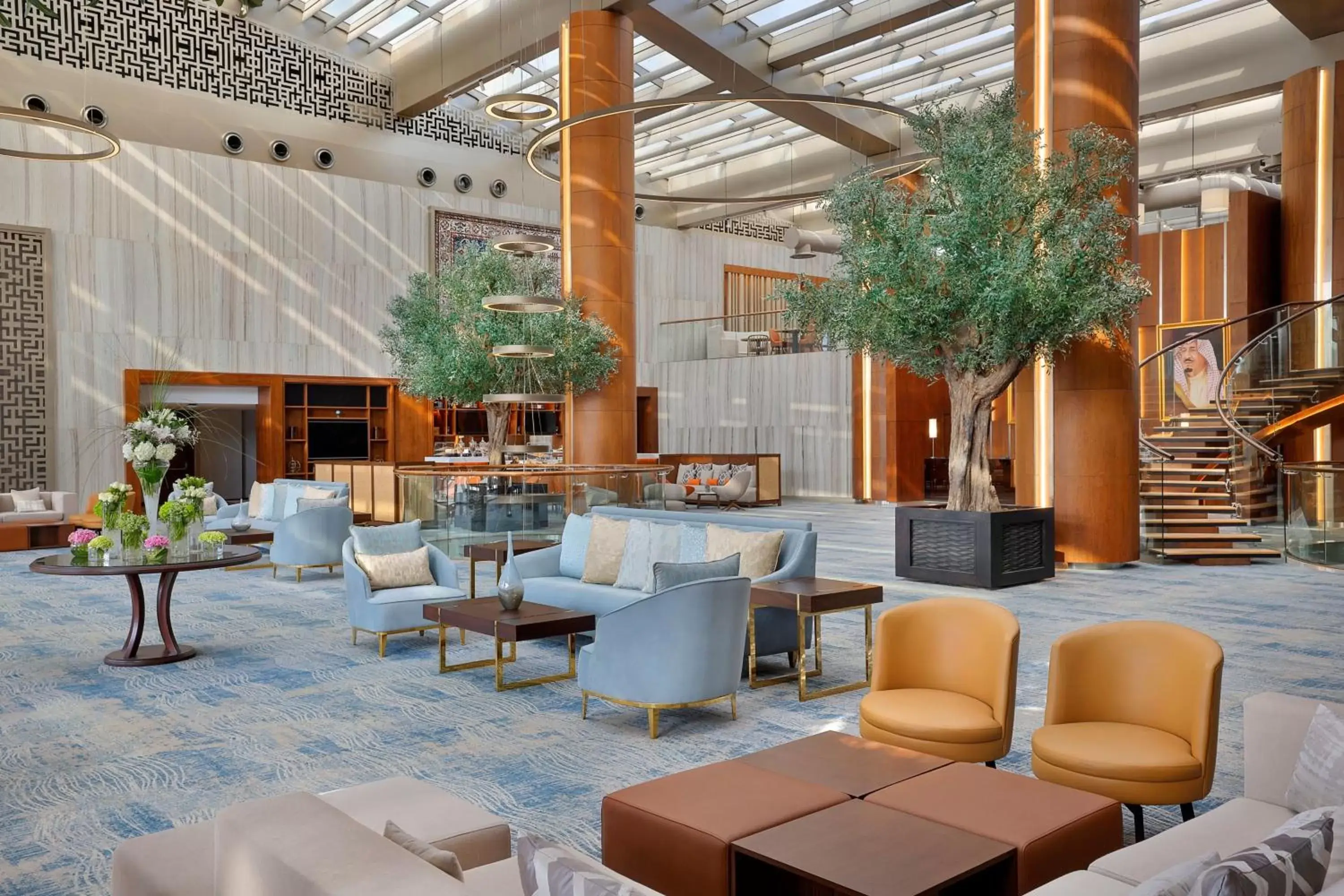 Lobby or reception in Jeddah Marriott Hotel Madinah Road