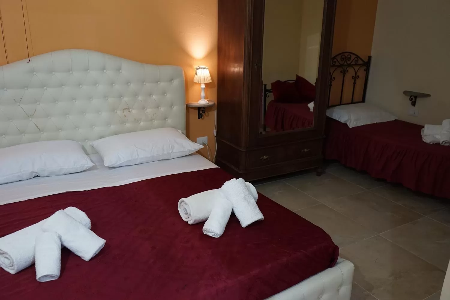 Bed in B&B Scipponate