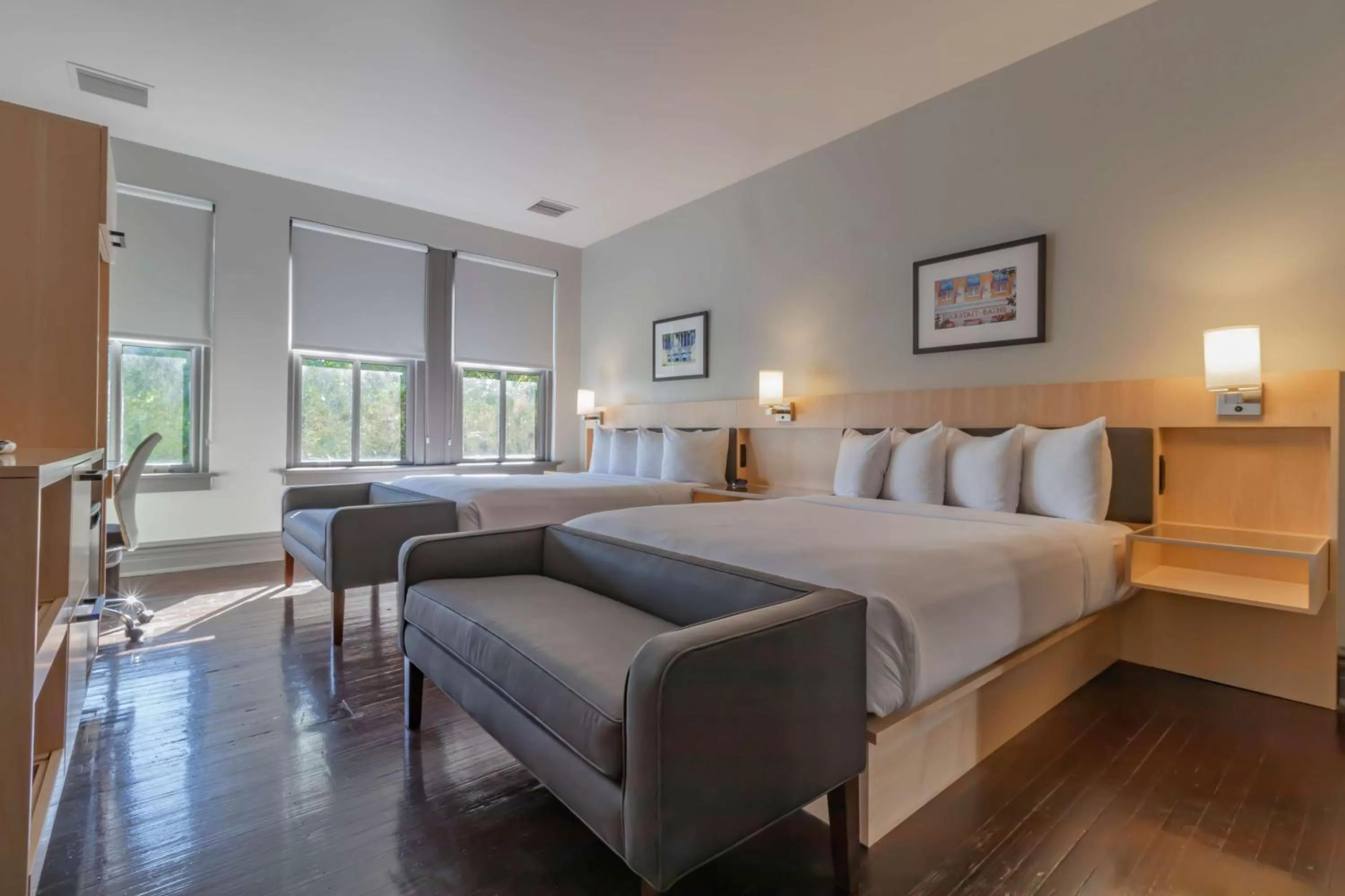 Bed in The Waters Hot Springs, Tapestry Collection by Hilton