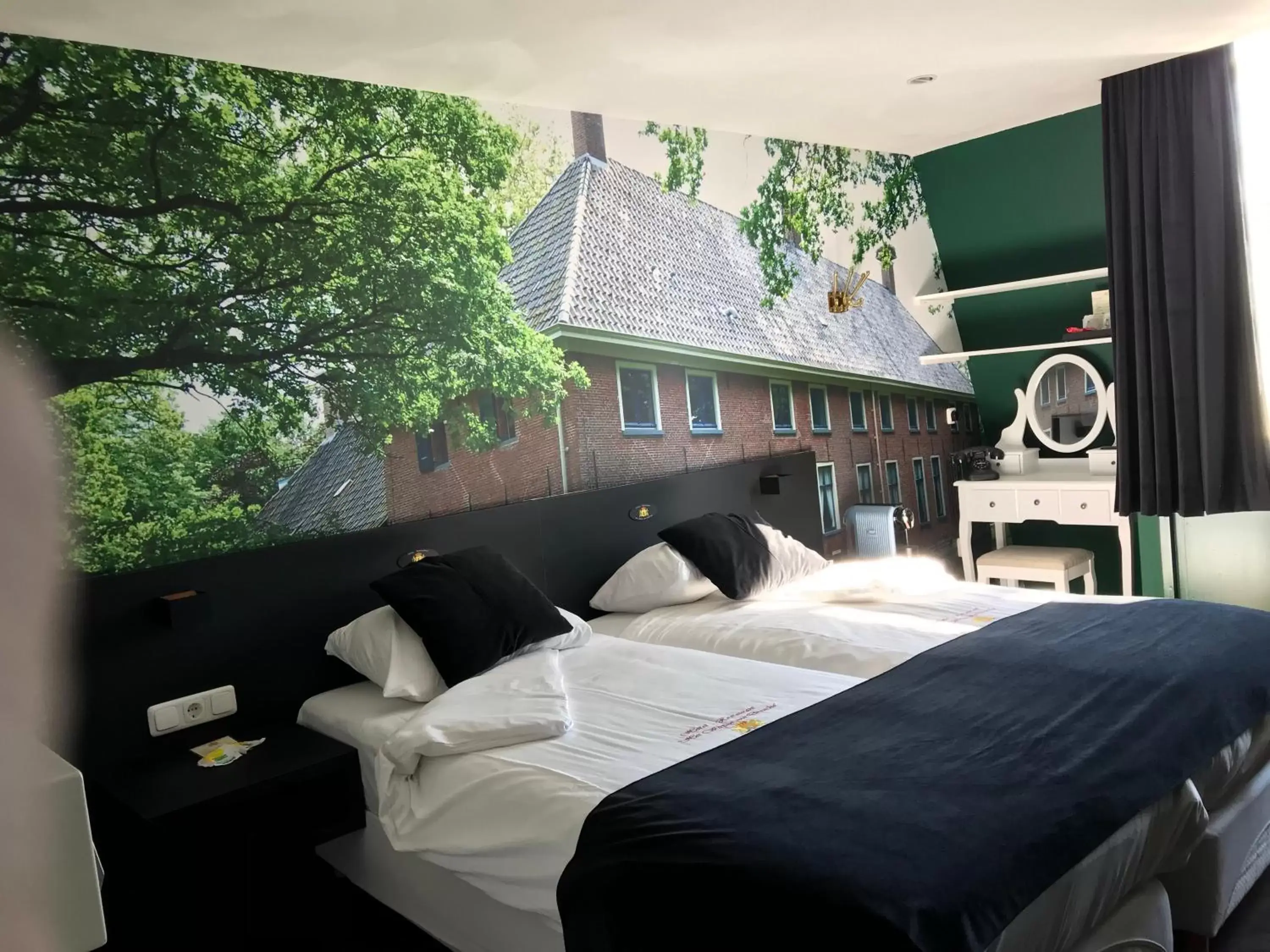 Bed in Hotel Het Wapen van Drenthe