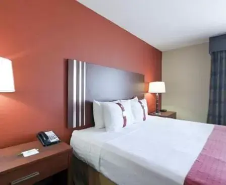 Bed in Holiday Inn Austin North, an IHG Hotel