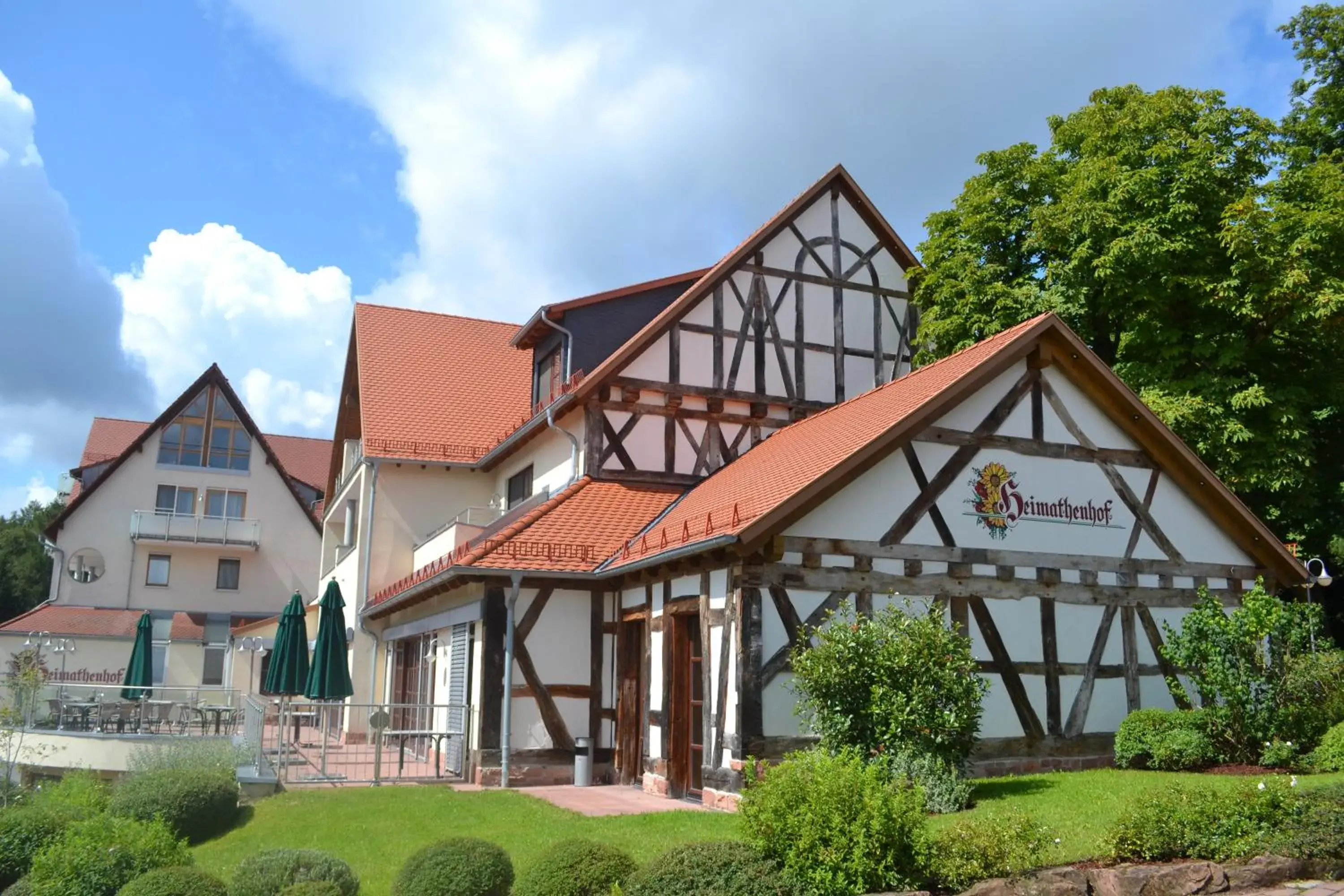 Property Building in Landhotel Heimathenhof