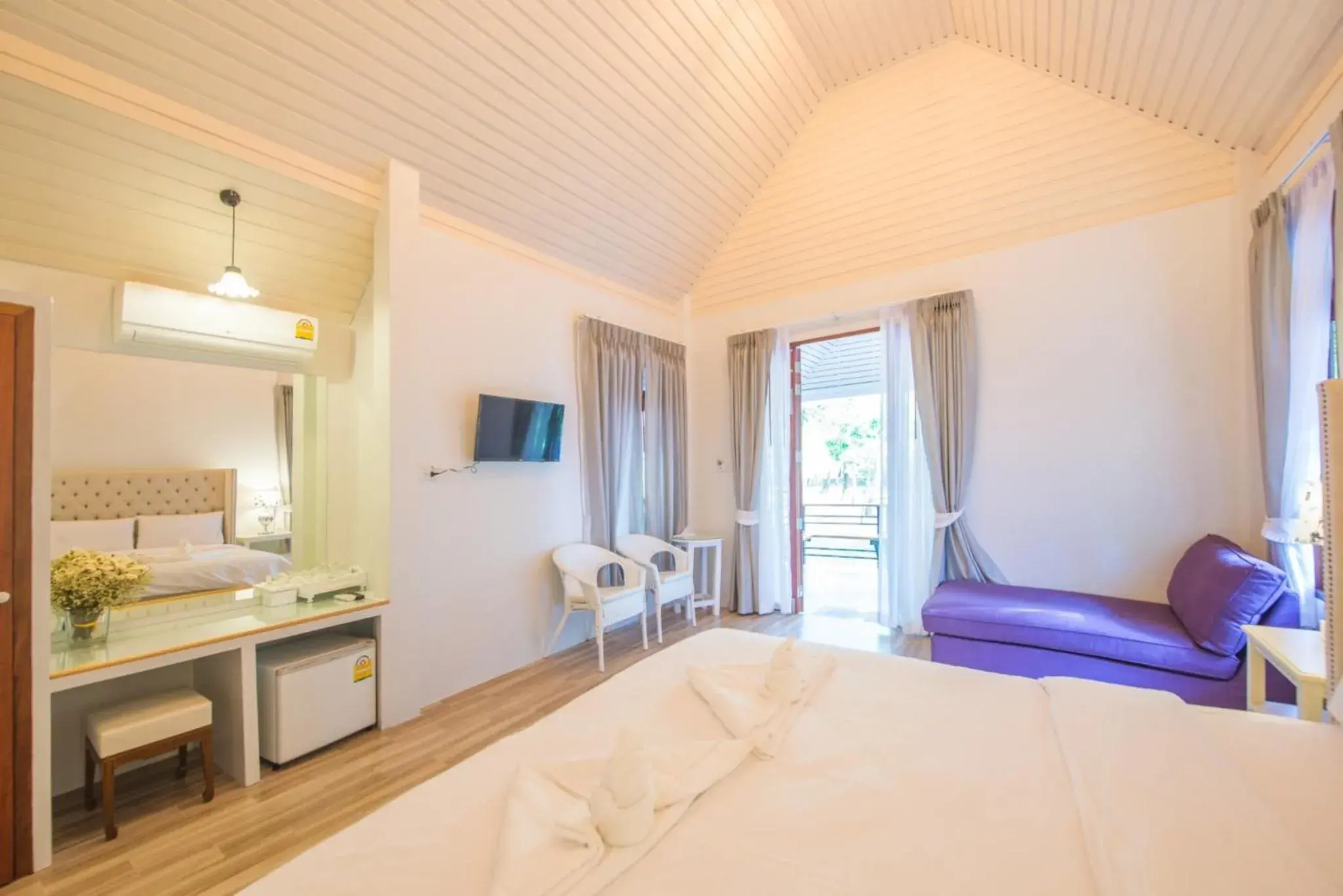 Bedroom in Pakmeng Resort