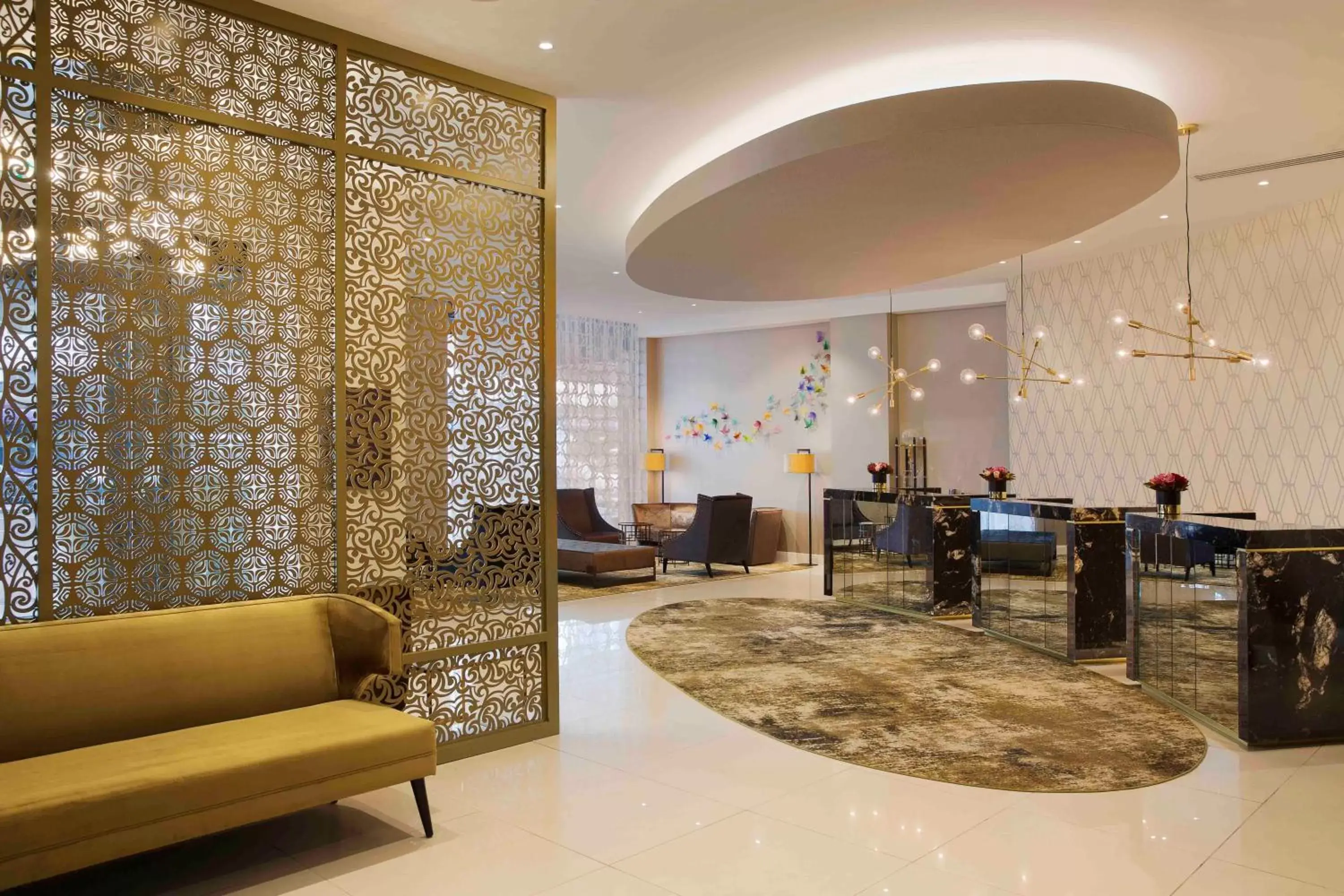 Lobby or reception in Mövenpick Hotel Auckland