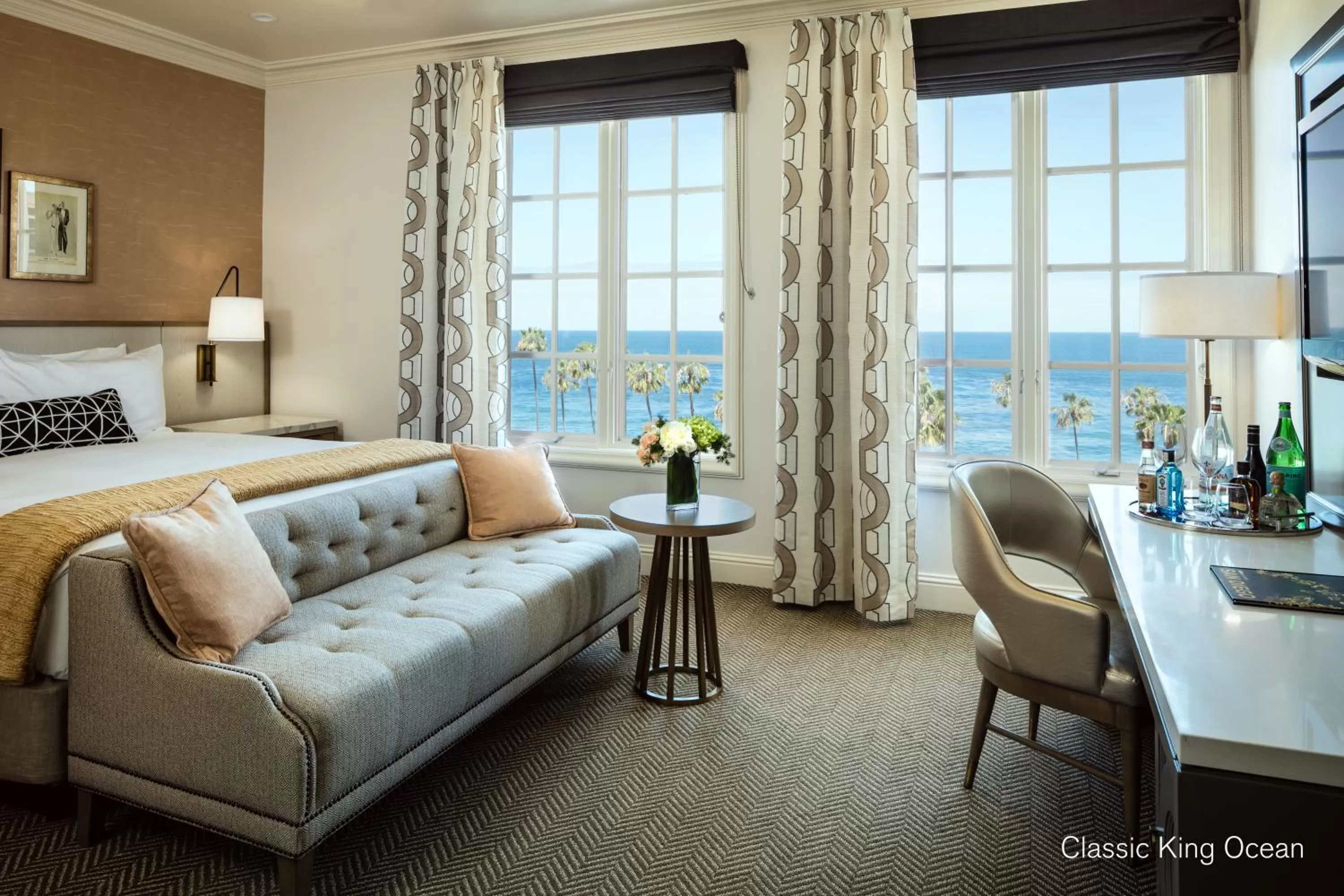 Sea view in La Valencia Hotel