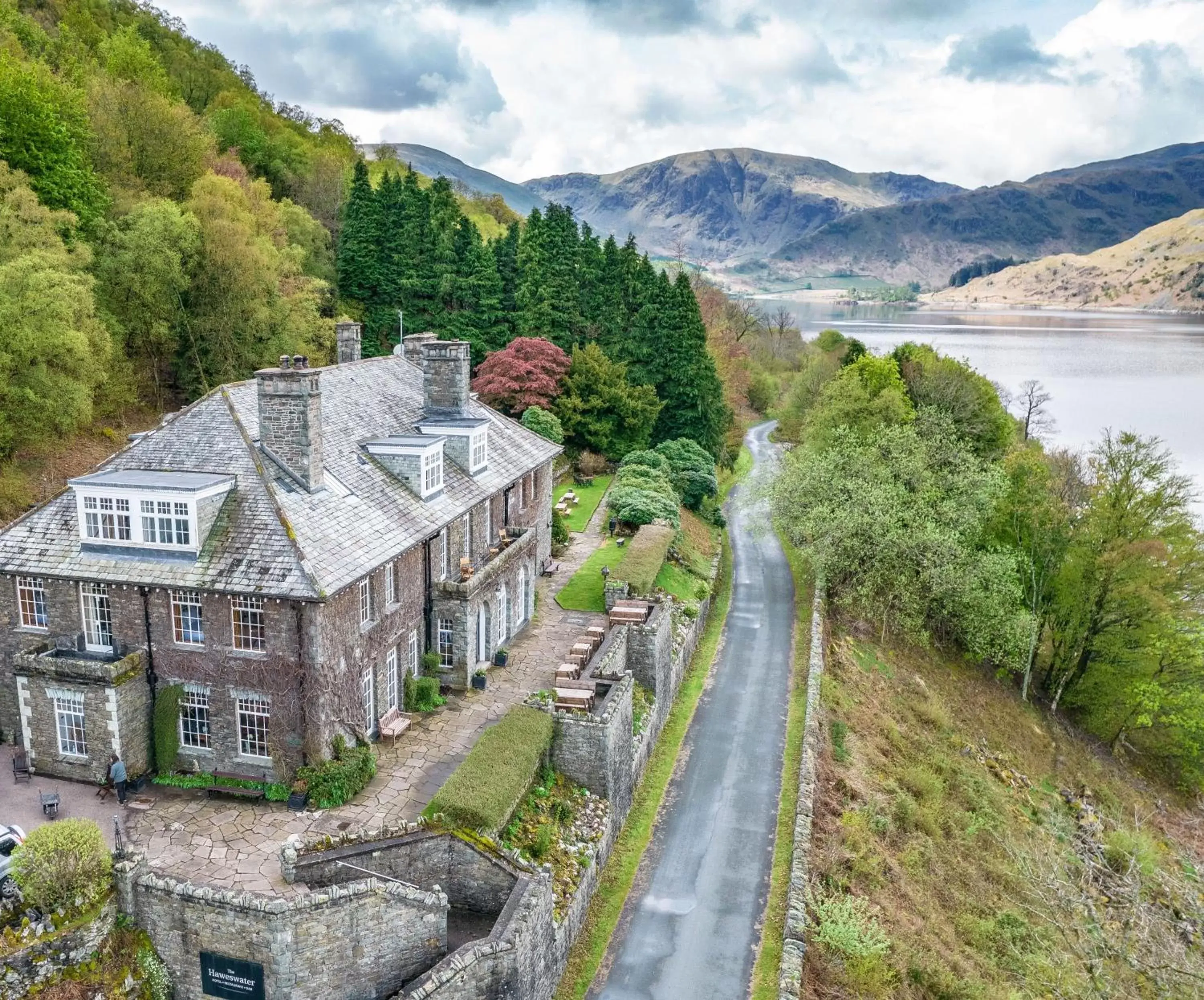 Property building, Bird's-eye View in Haweswater Hotel