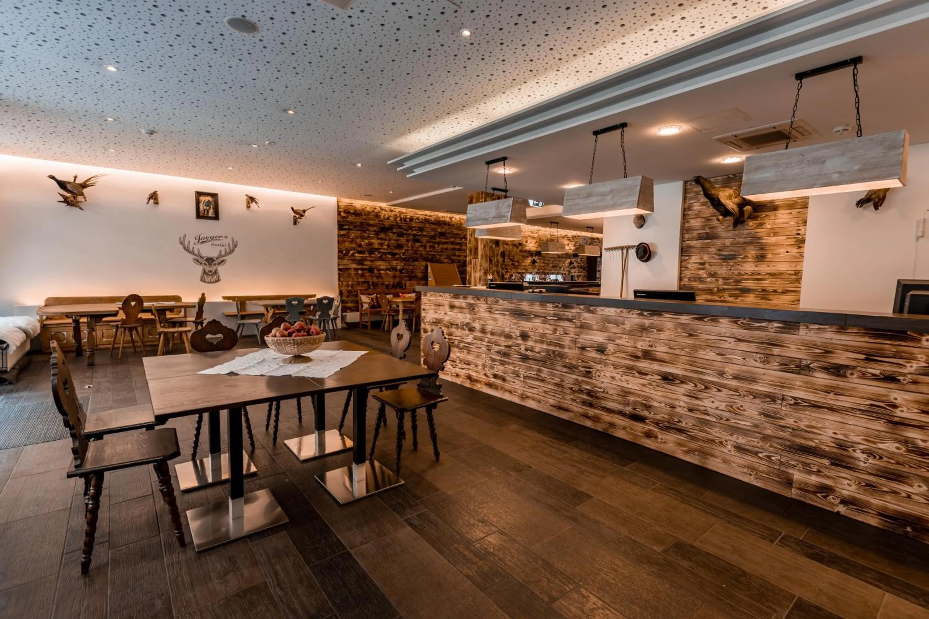 Lobby or reception in Jaeger´s Munich (Hotel/Hostel)