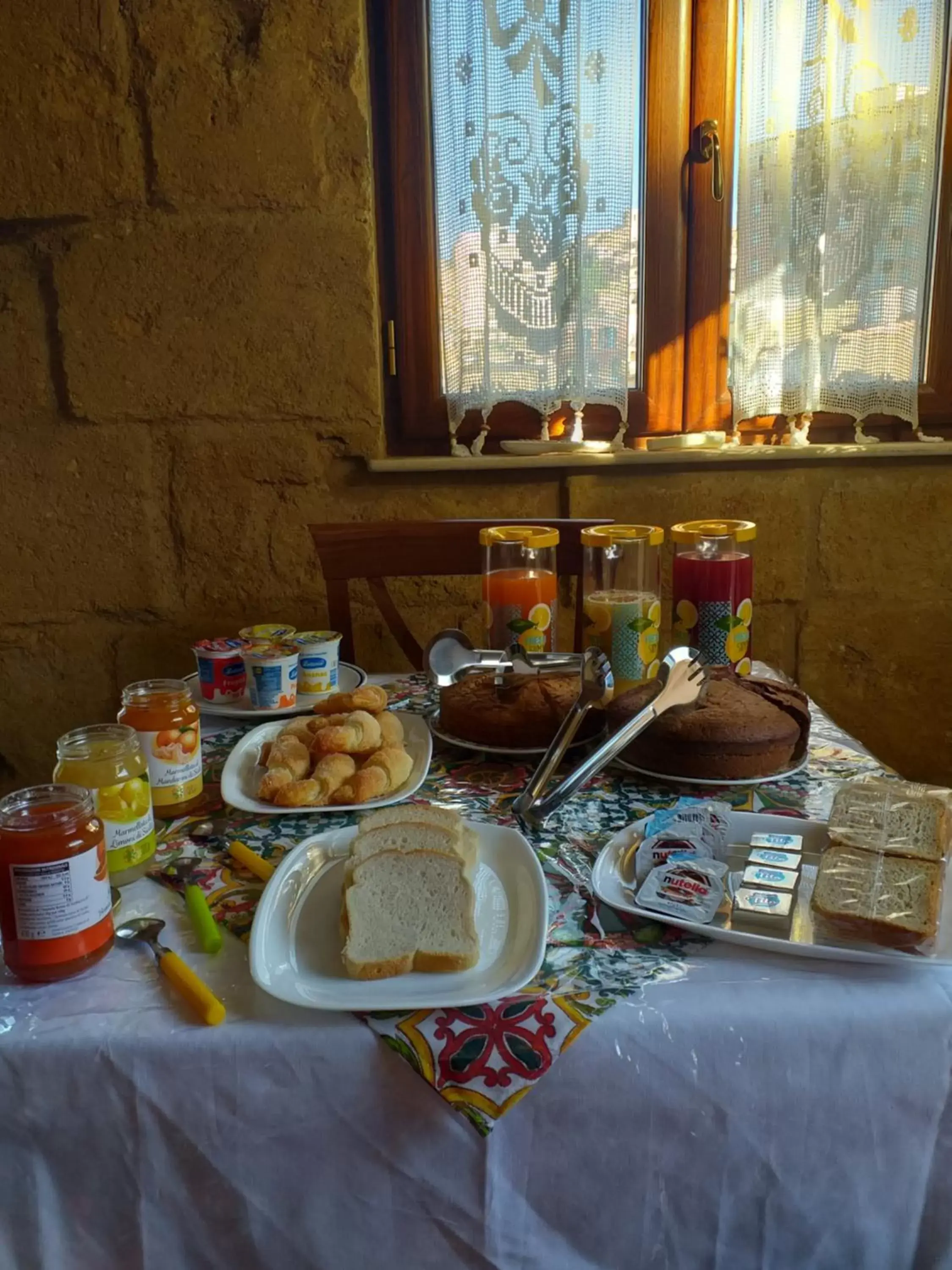 Breakfast in B&B Batarà - "La Terrazza del Centro"