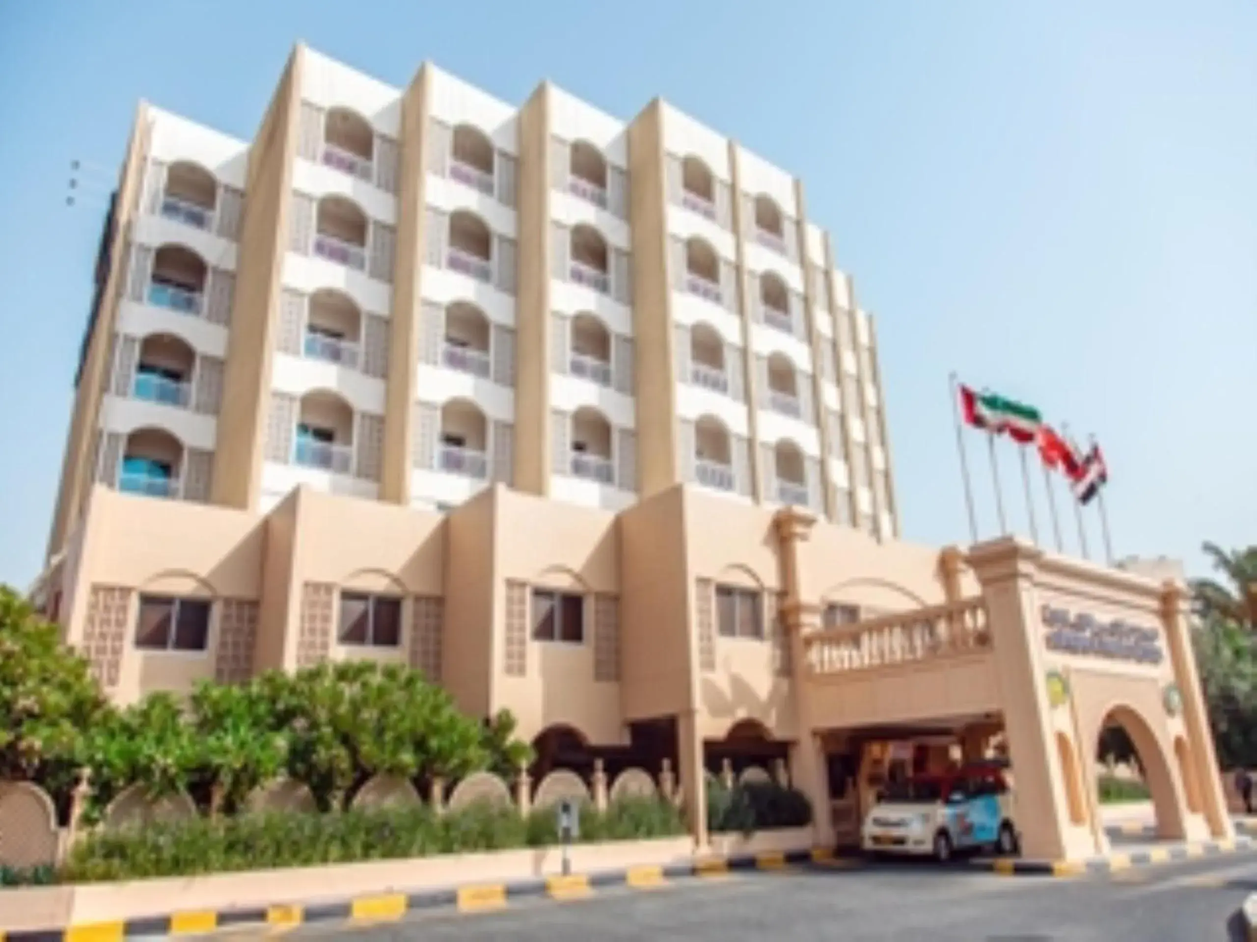 Facade/entrance, Property Building in Sharjah Carlton Hotel