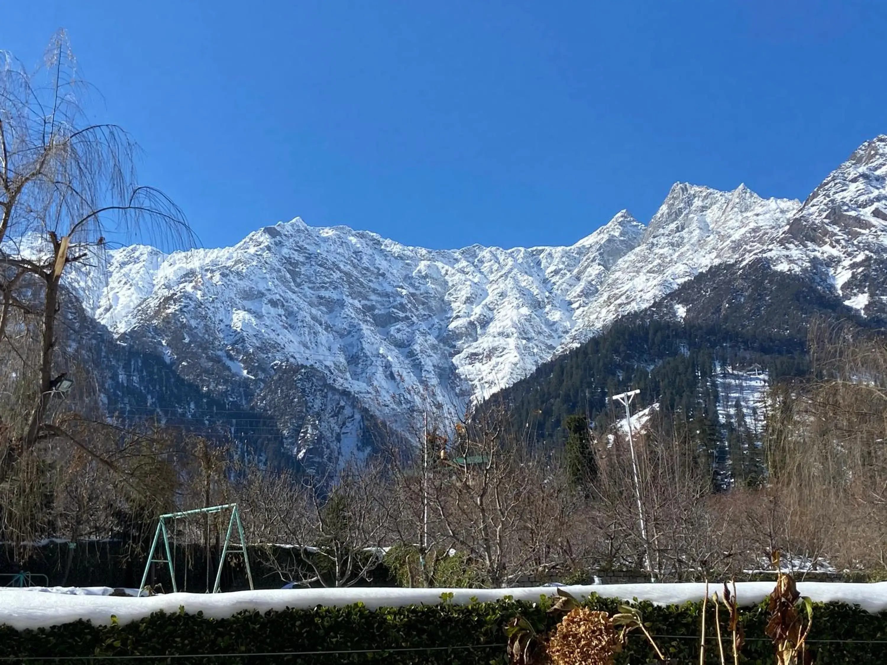 Winter in Solang Valley Resort