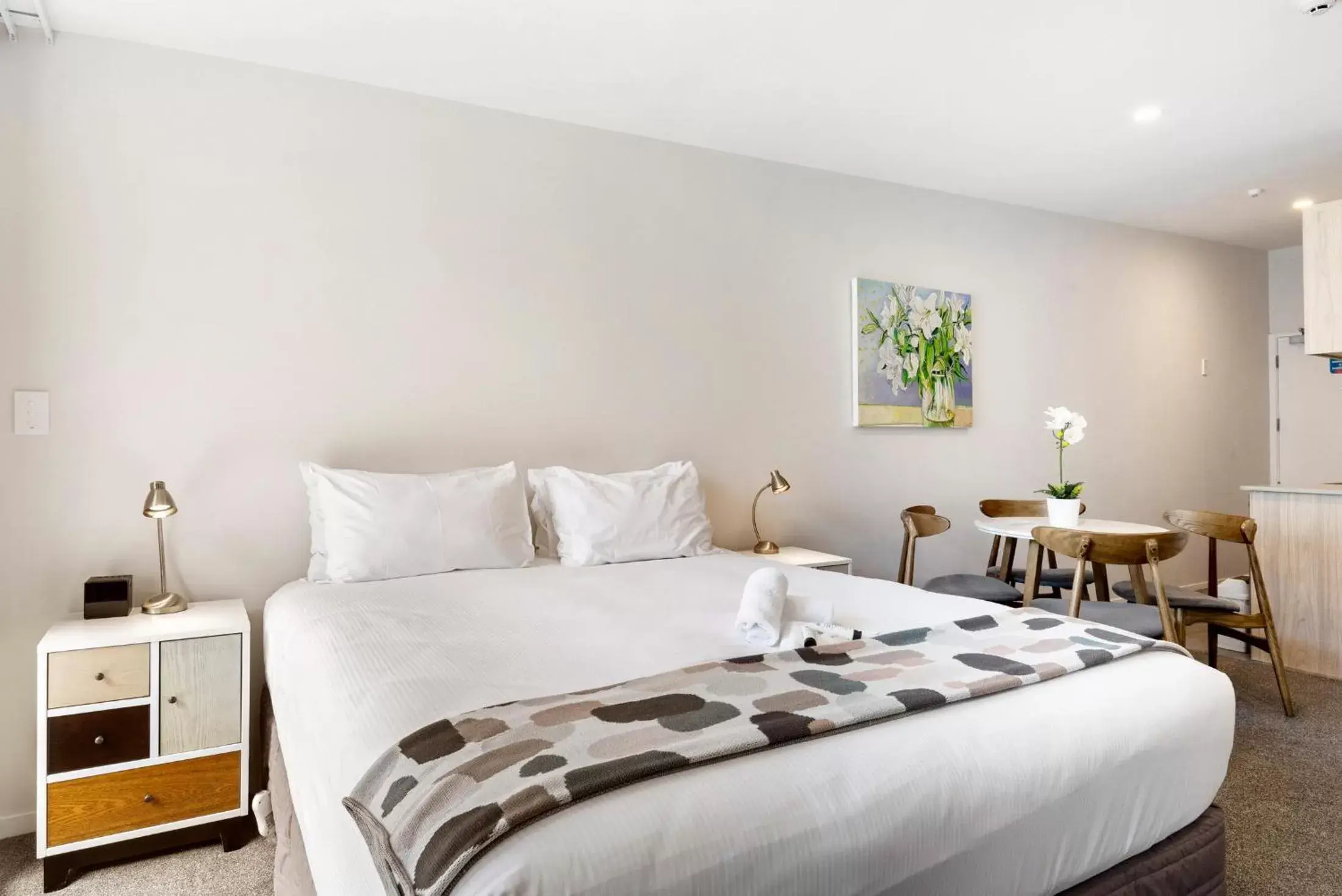 Bedroom, Bed in FERNZ Motel & Apartments Birkenhead