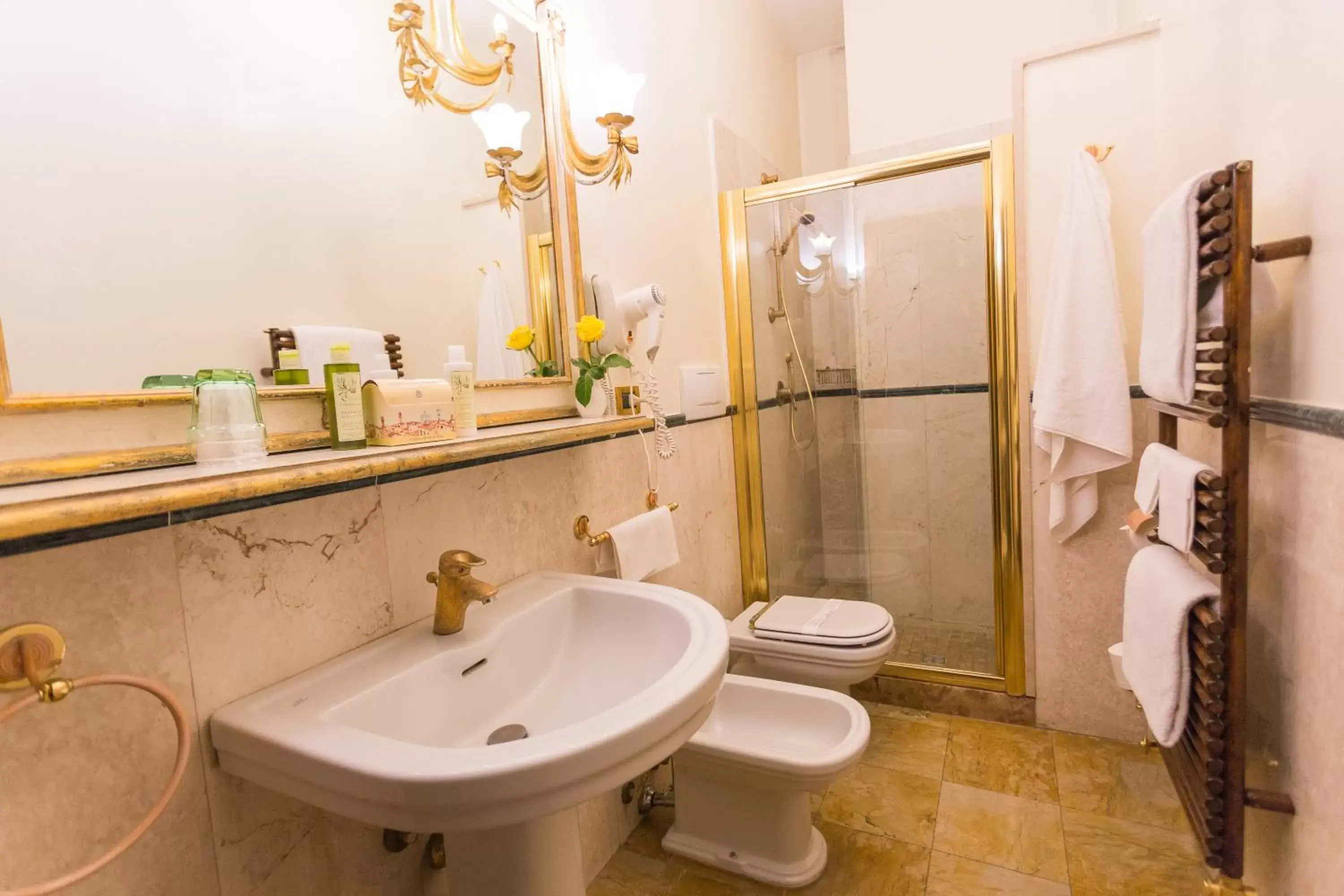 Shower, Bathroom in Hotel Palazzo Alexander