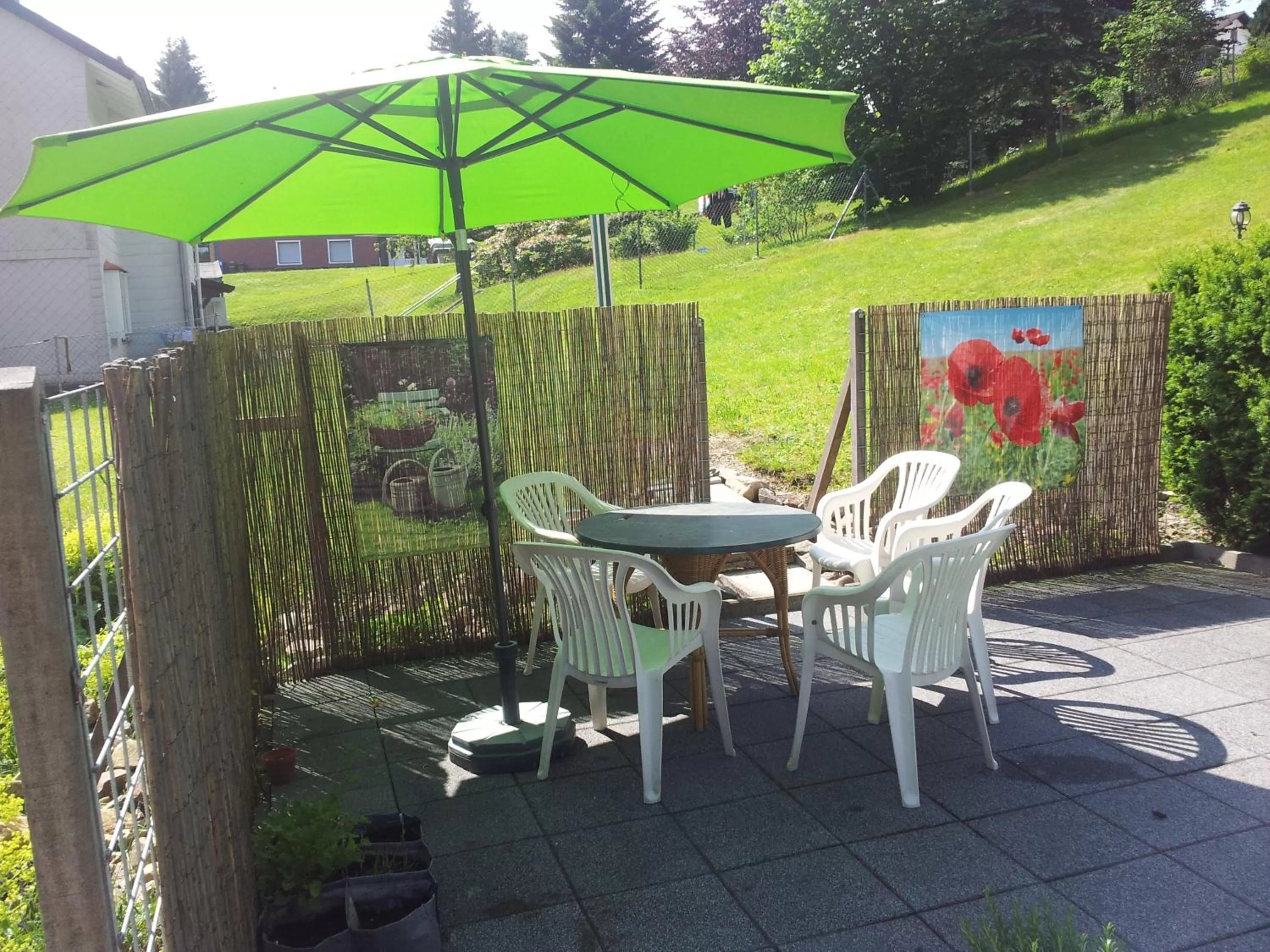 Garden in B&B Orchidee