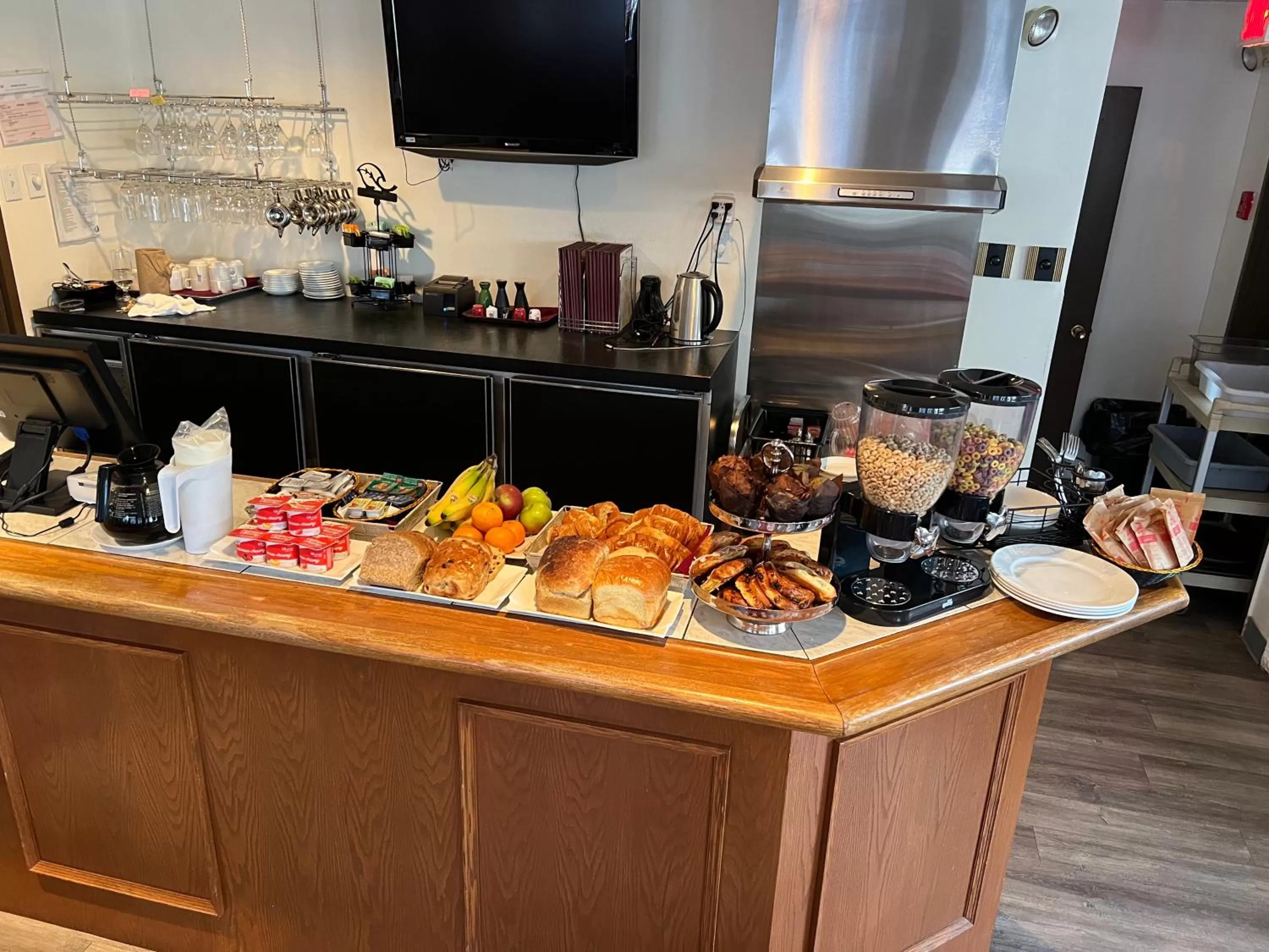 Breakfast in Auberge du Grand Lac