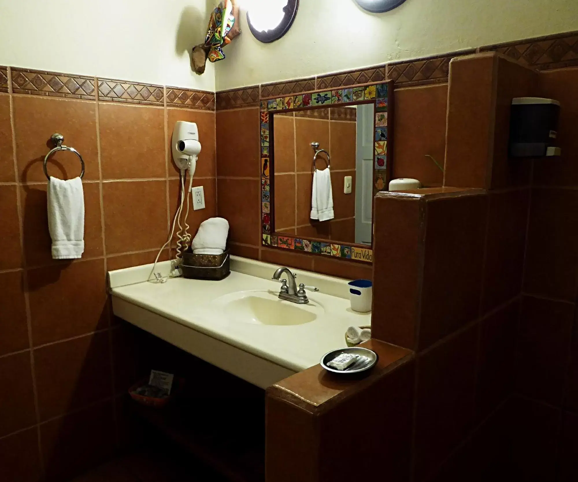 Bathroom in Pura Vida Hotel