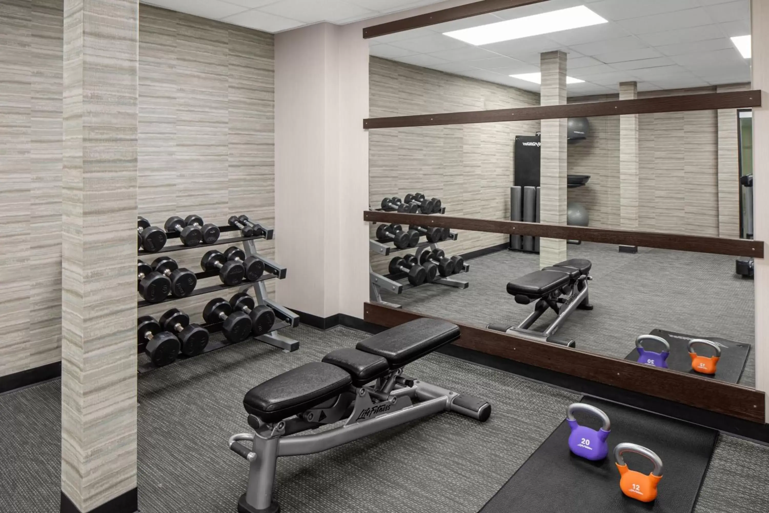 Fitness centre/facilities, Fitness Center/Facilities in Courtyard Detroit Brighton