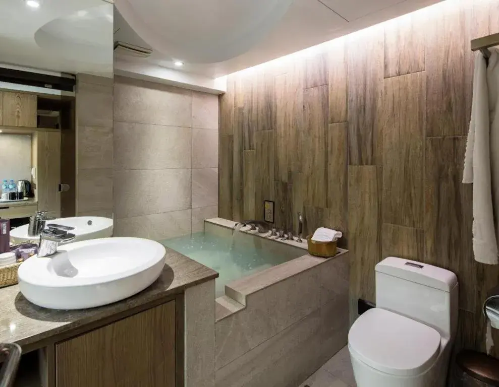 Bathroom in JBG Hot Spring Resort Hotel