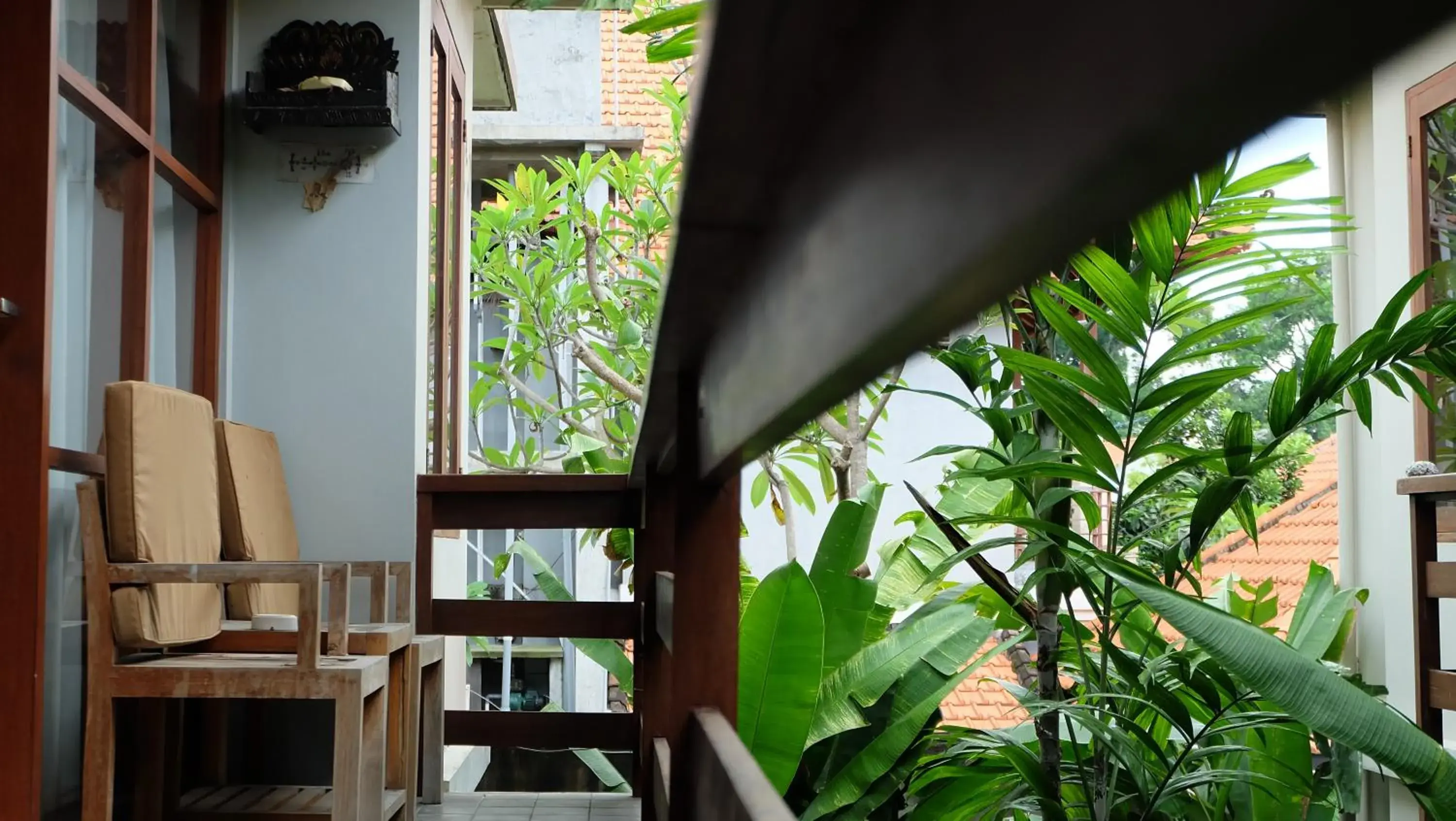 Balcony/Terrace in Semarandana Bedrooms and Pool