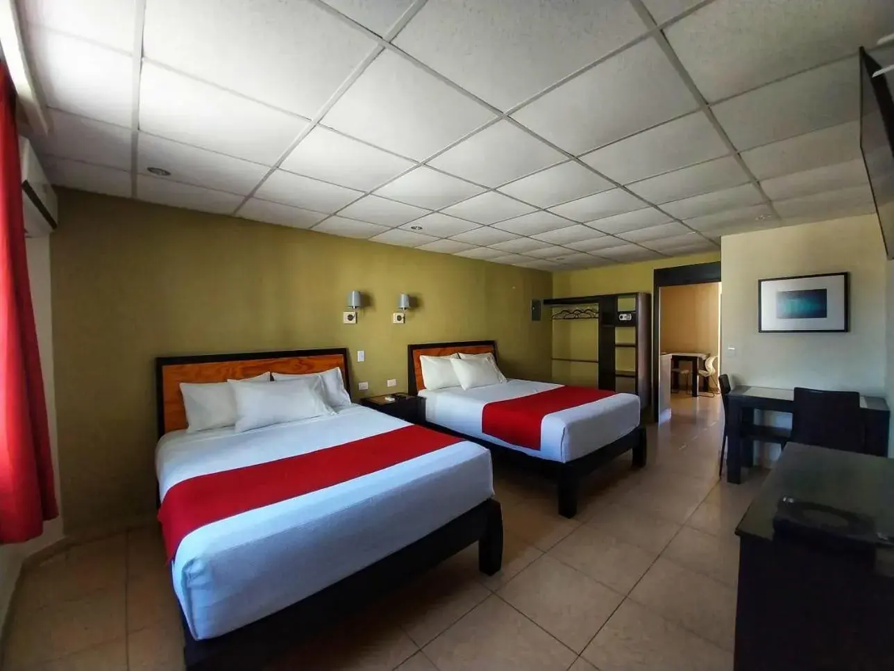 Bed in Hotel Santa Maria del Cabo