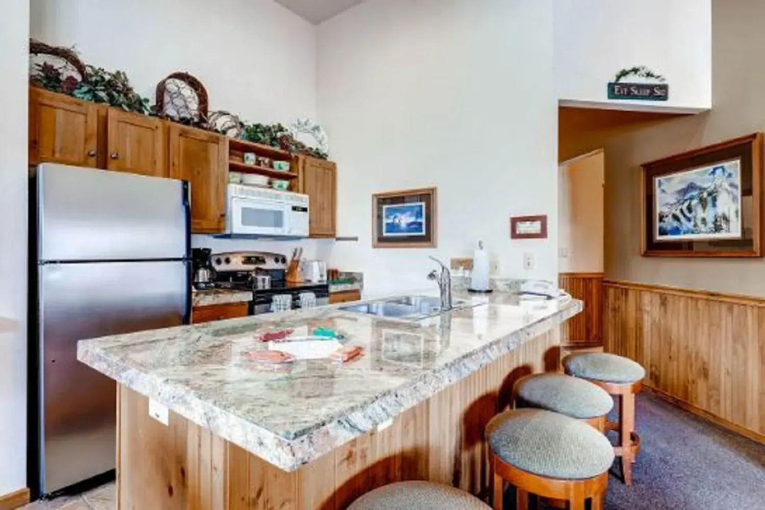 Dining Area in River Run Village by Keystone Resort