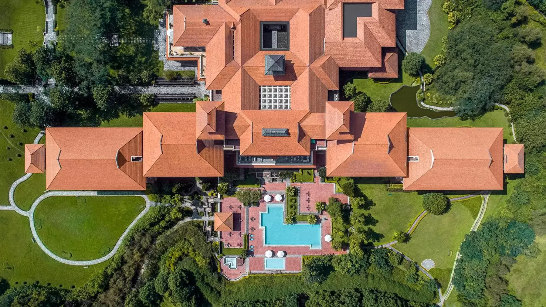 Property building, Bird's-eye View in Hyatt Regency Kathmandu