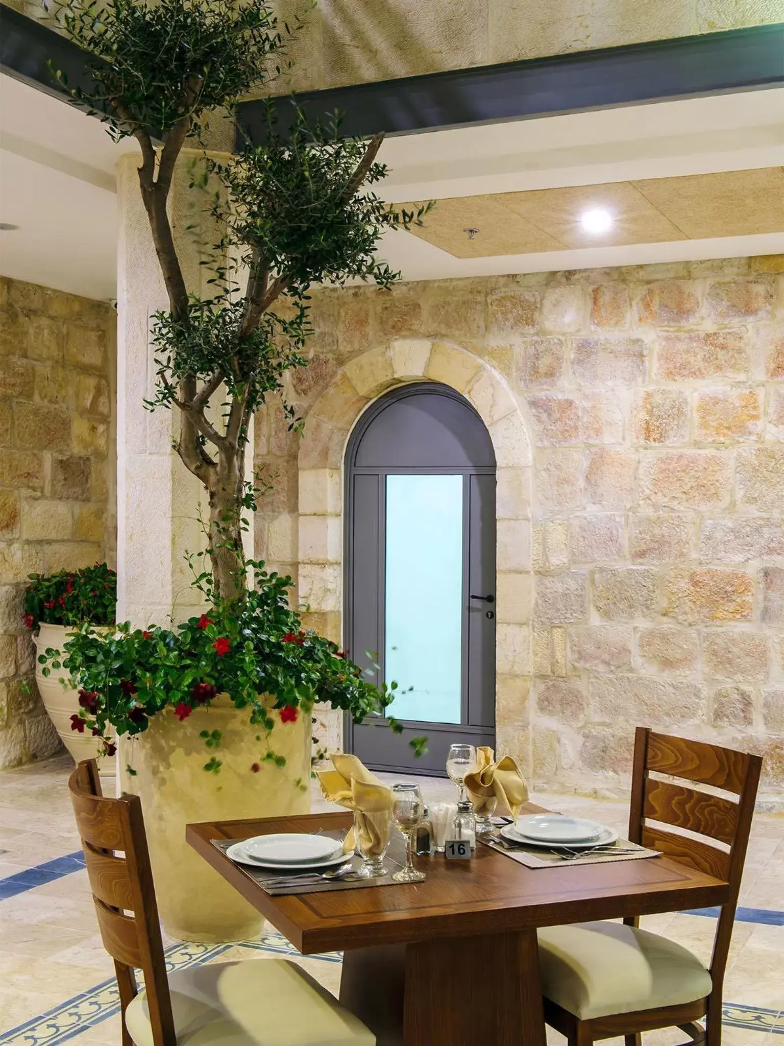 Balcony/Terrace, Restaurant/Places to Eat in The Sephardic House Hotel in The Jewish Quarter