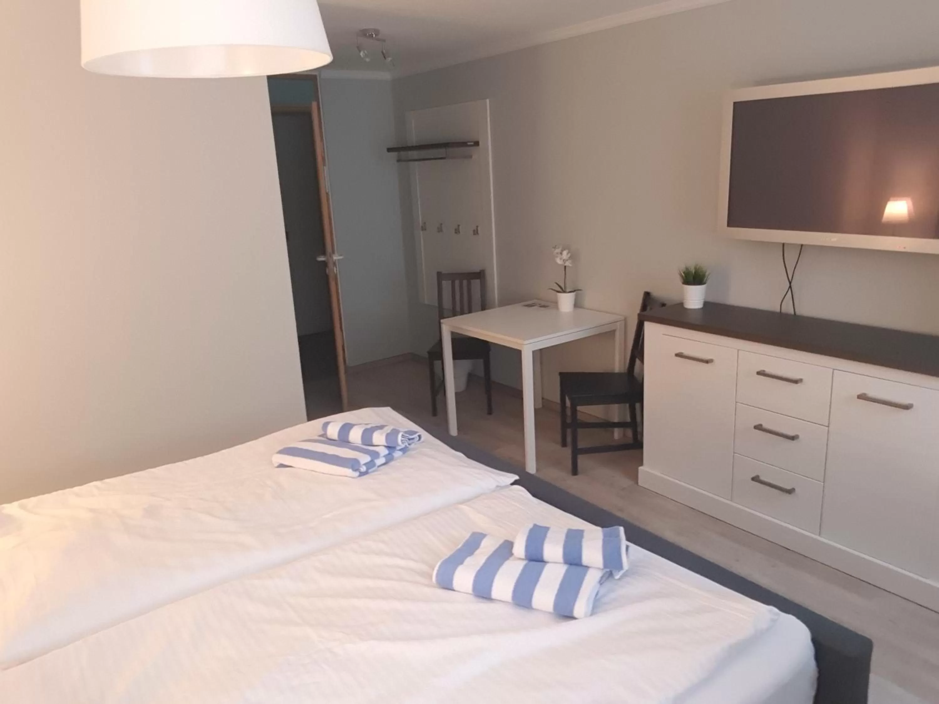 Bed in Appartement-Hotel Rostock