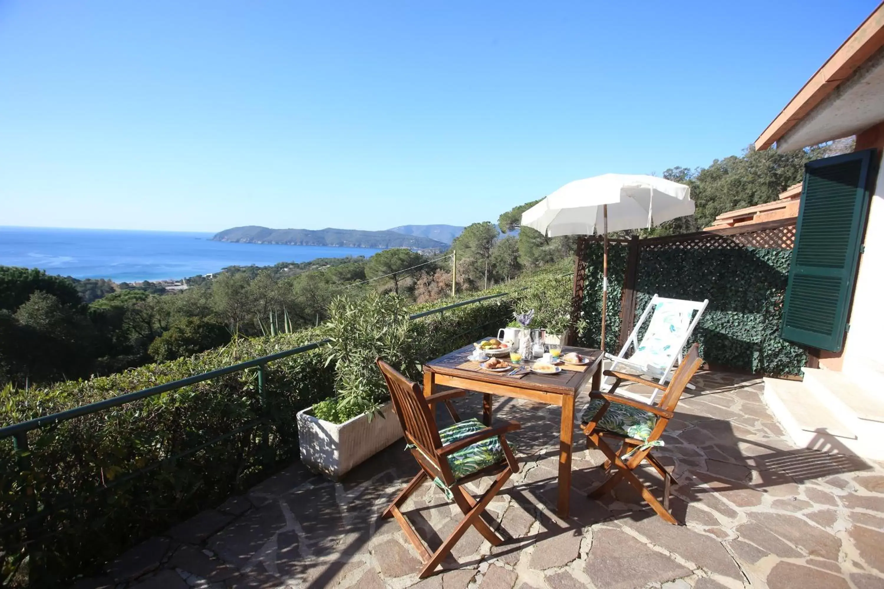 Balcony/Terrace in Ca' La Stella Sea-view Apartments