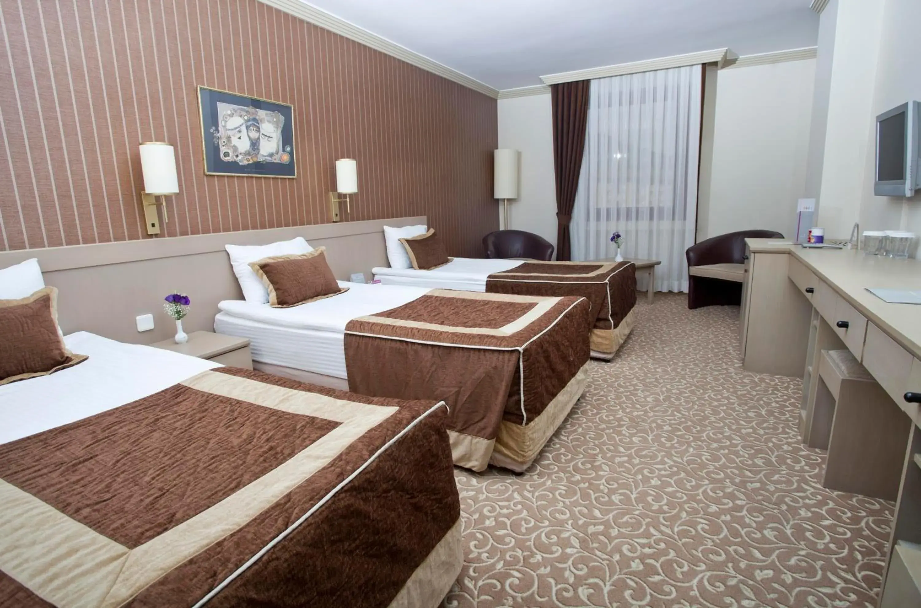 Photo of the whole room, Bed in Sergah Hotel