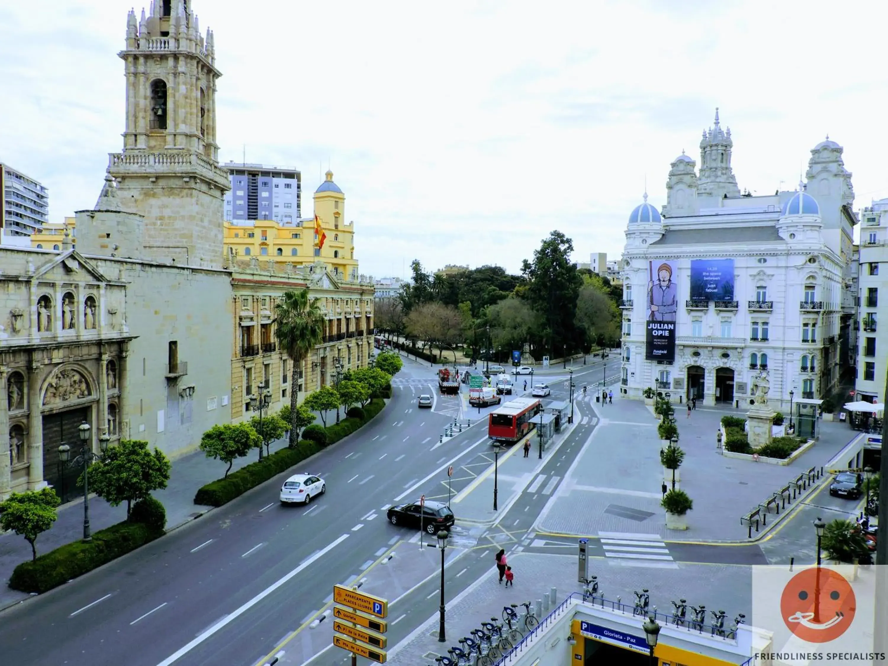 City view in Purple Nest Hostel