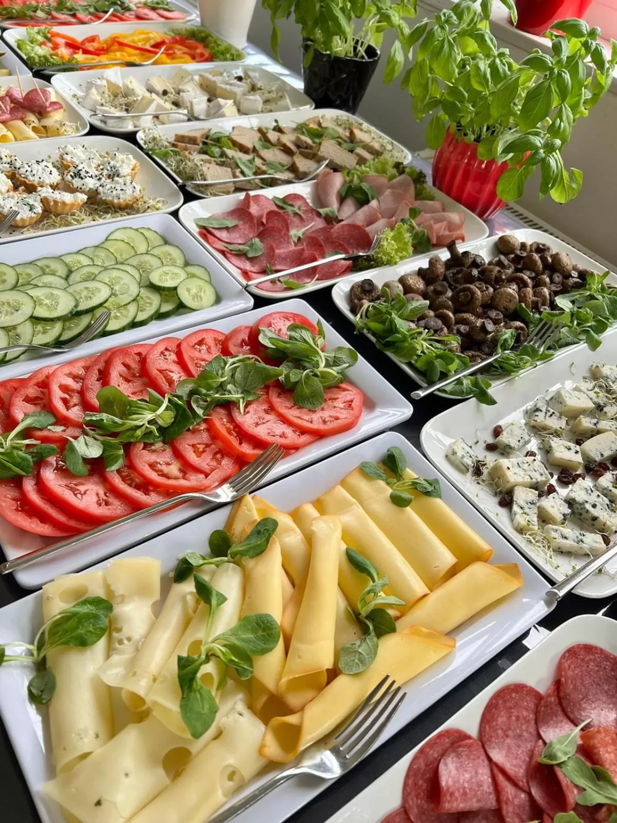 Buffet breakfast in Great Polonia Wrocław Tumski