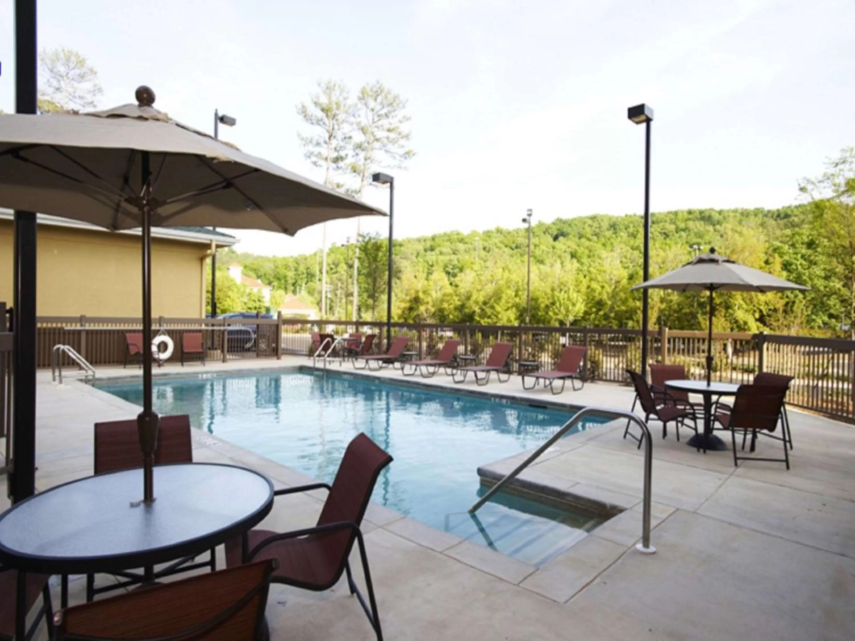 Pool view in Homewood Suites by Hilton Birmingham-SW-Riverchase-Galleria