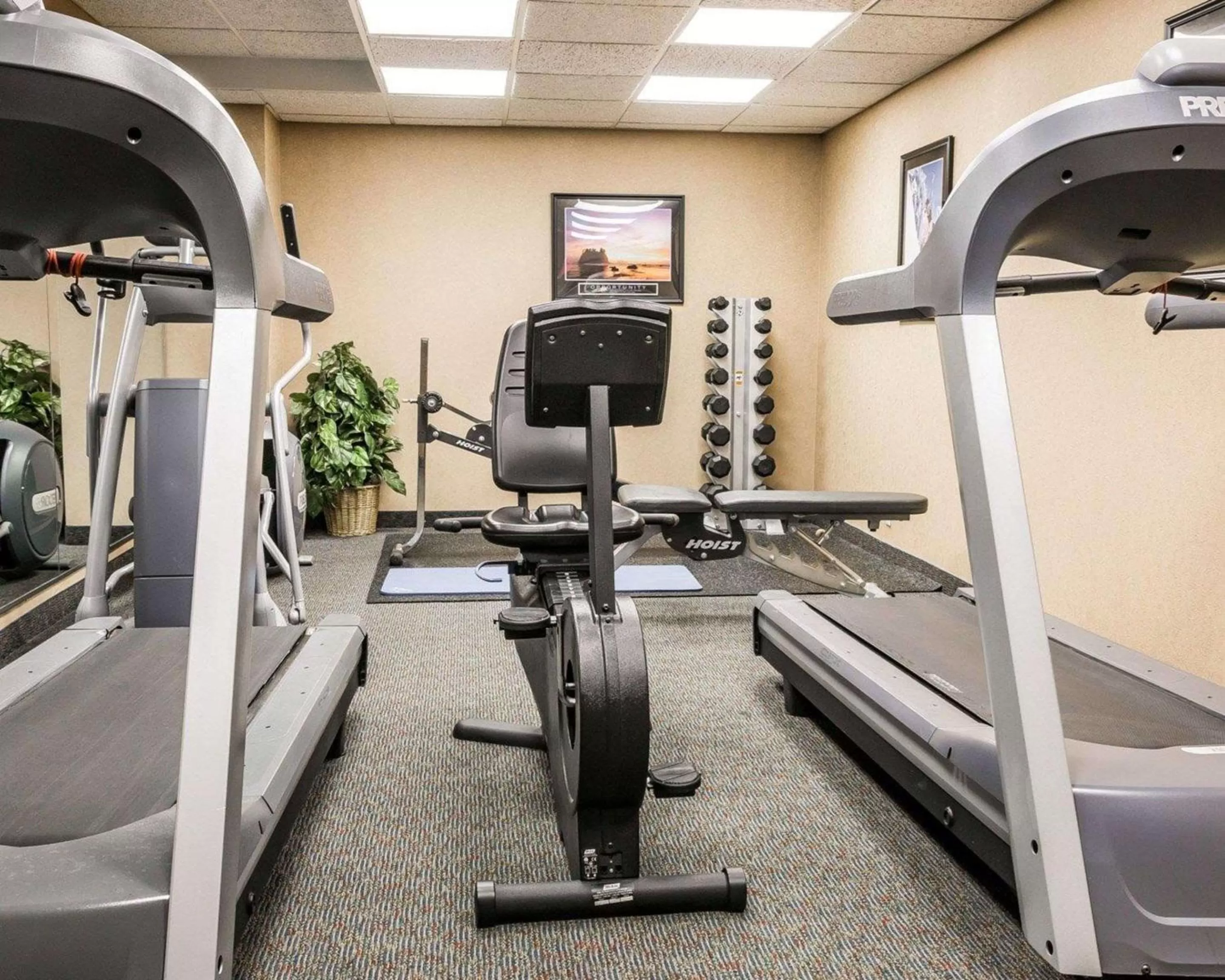 Fitness centre/facilities in Quality Inn Auburn Hills - Detroit North