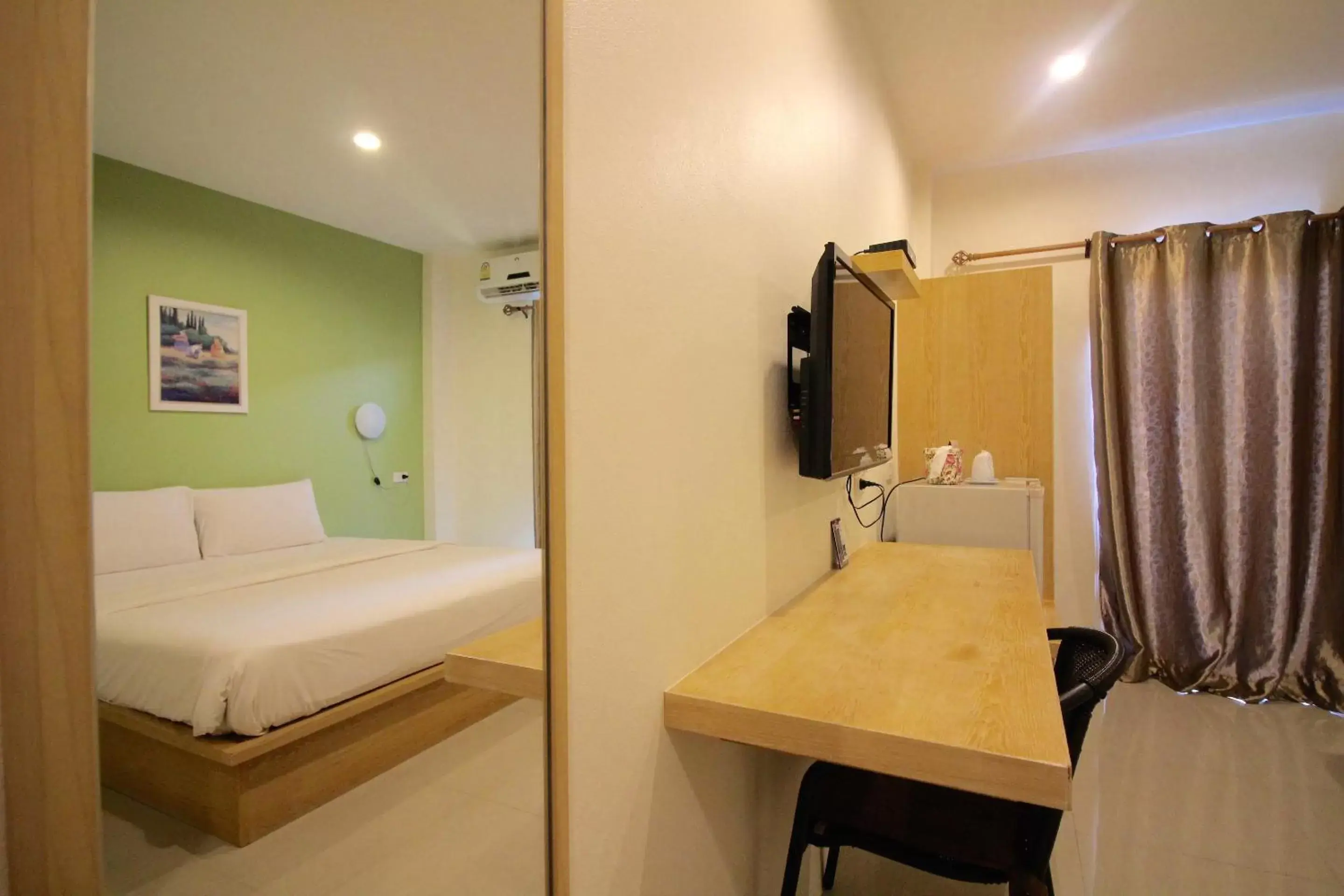 Bed in Green Apple Villa Bed in Green Apple Villa