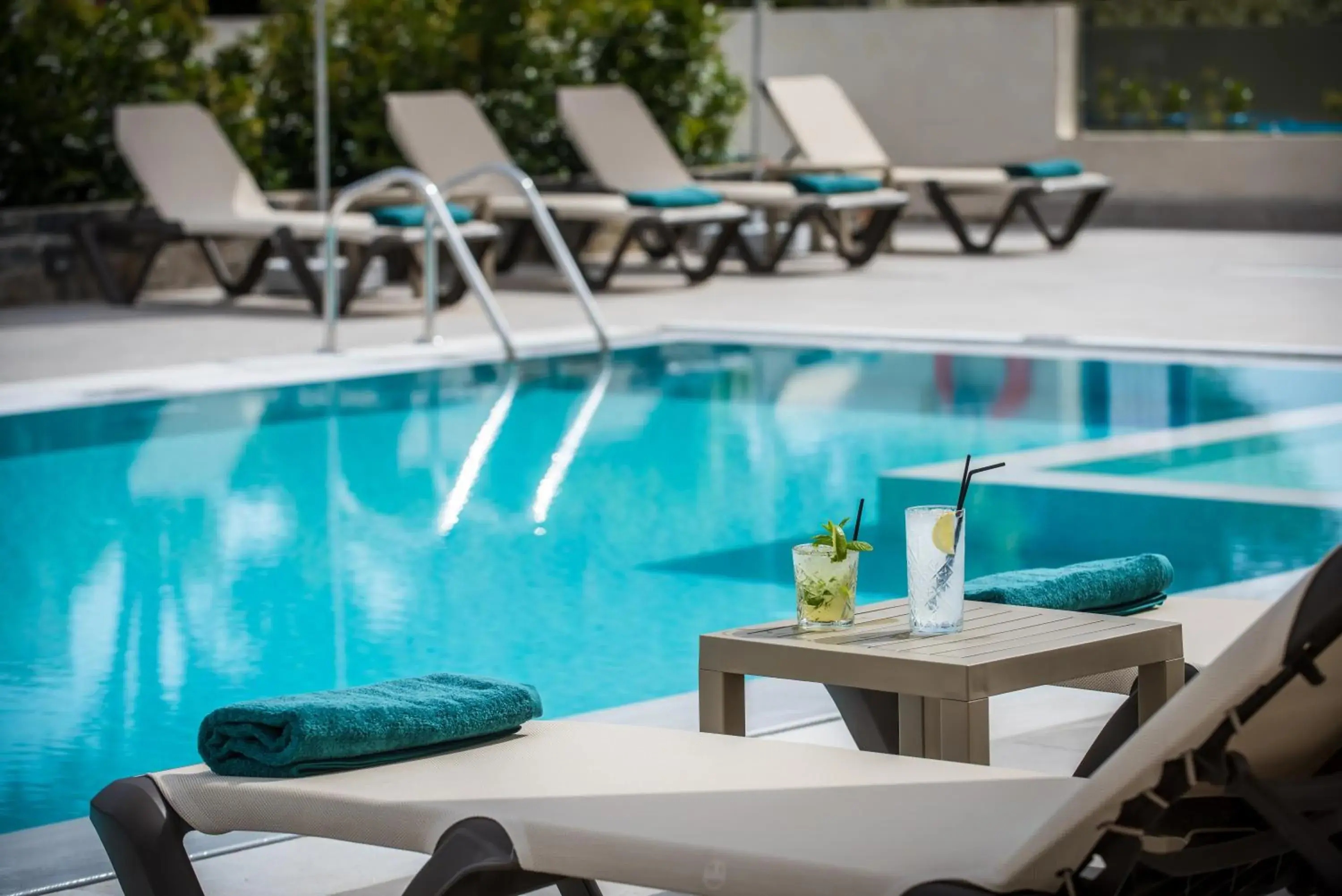 Swimming Pool in Petousis Hotel & Suites